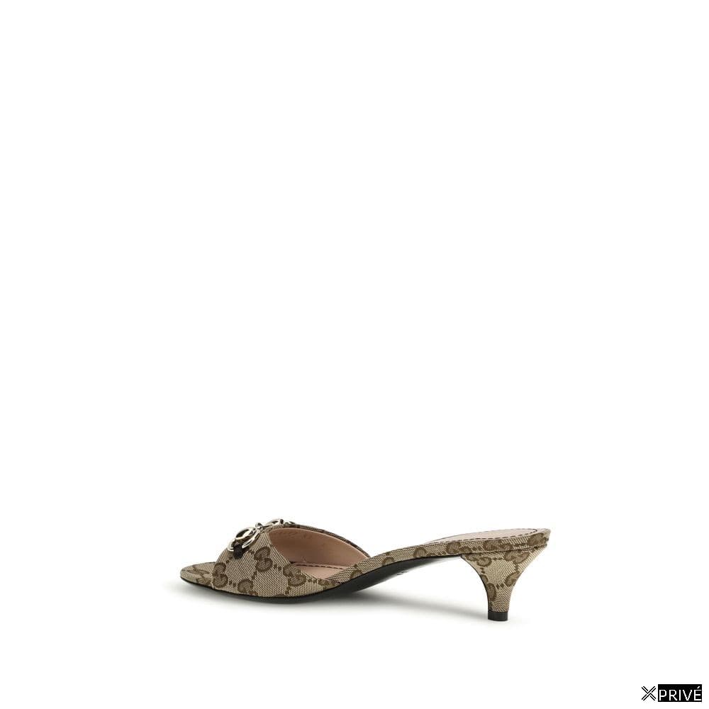Sandales beiges en Fabric — 3
