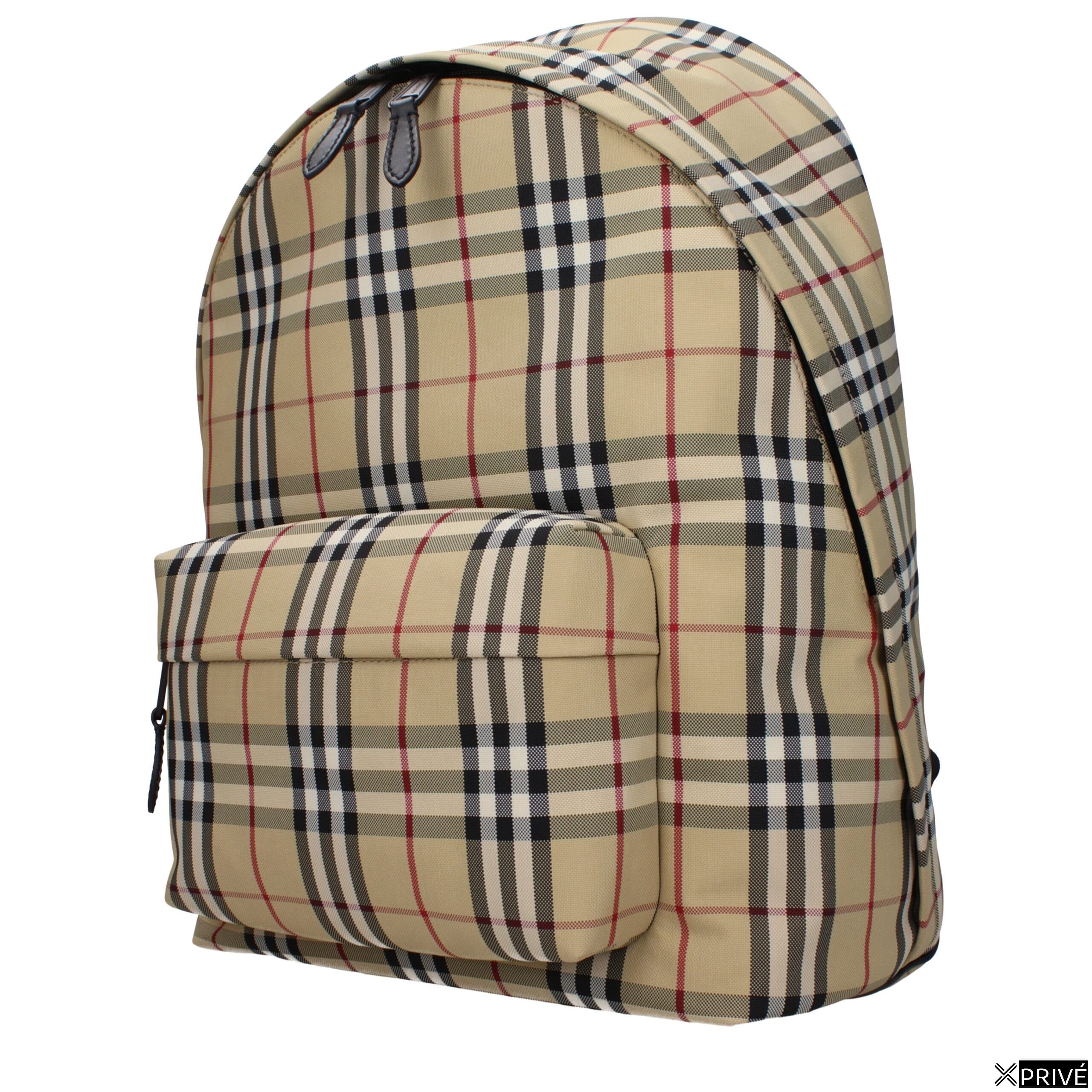 Sac à dos beige en Fabric — 2