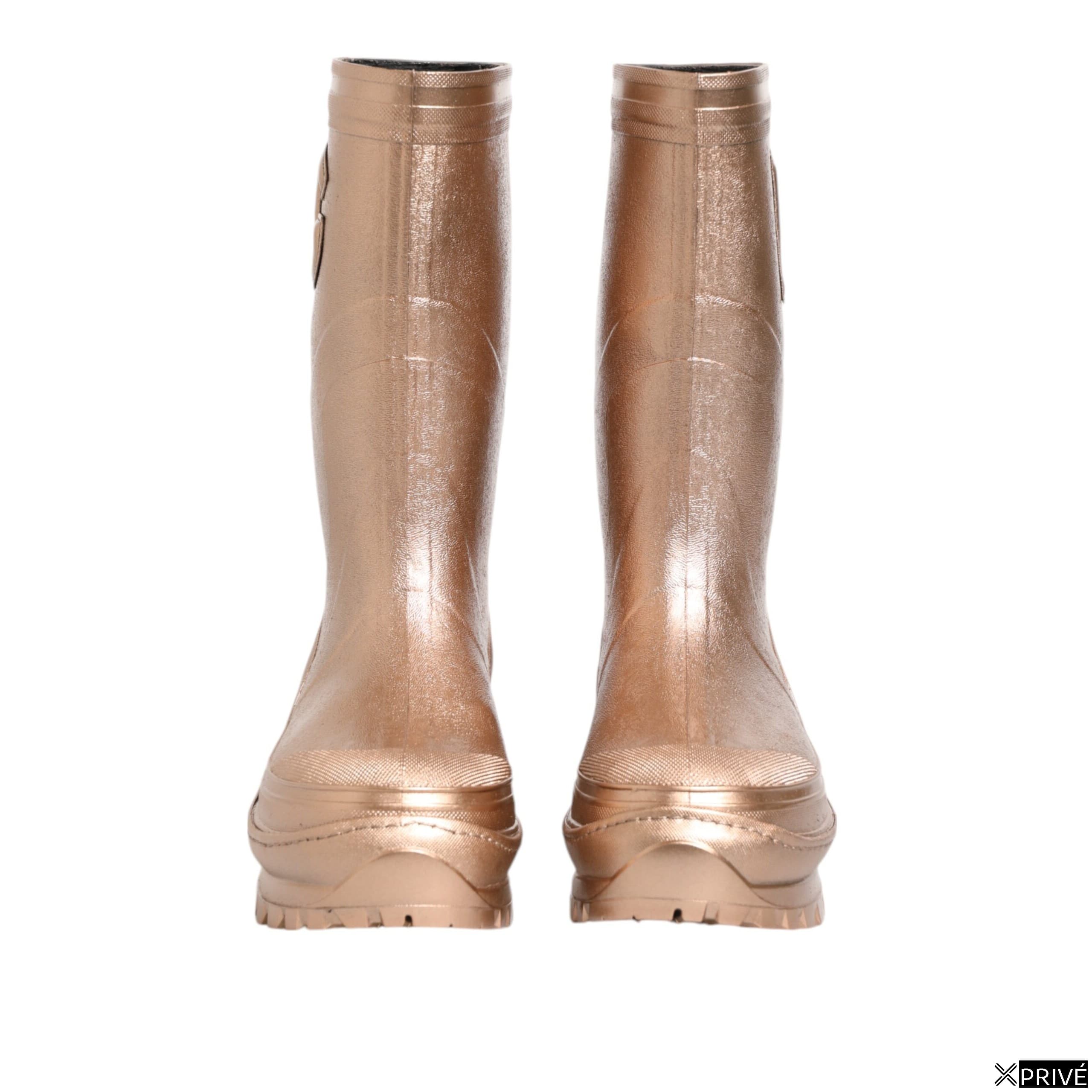 Bottes Rose Doré en Rubber — 3