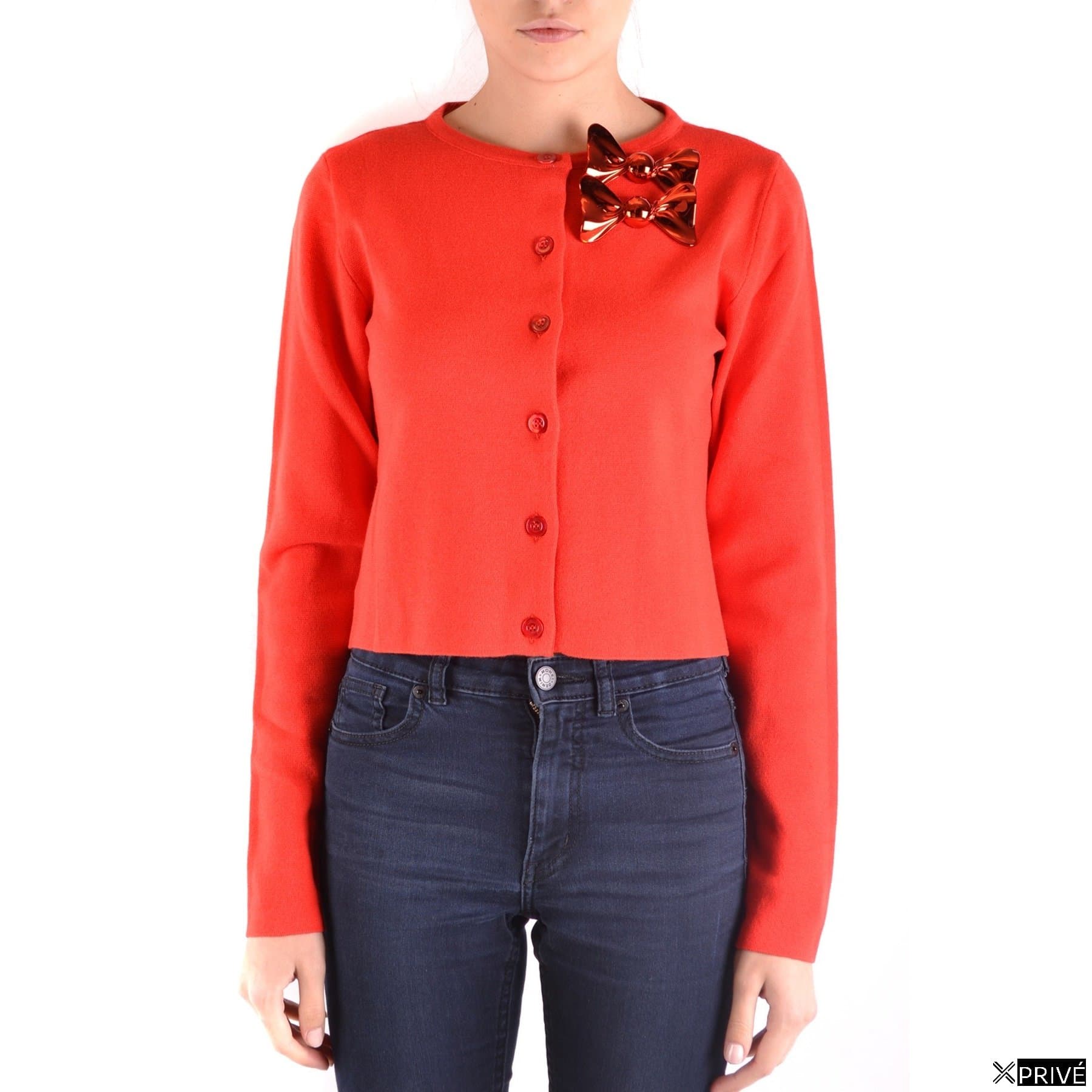 Cardigan rouge — 1