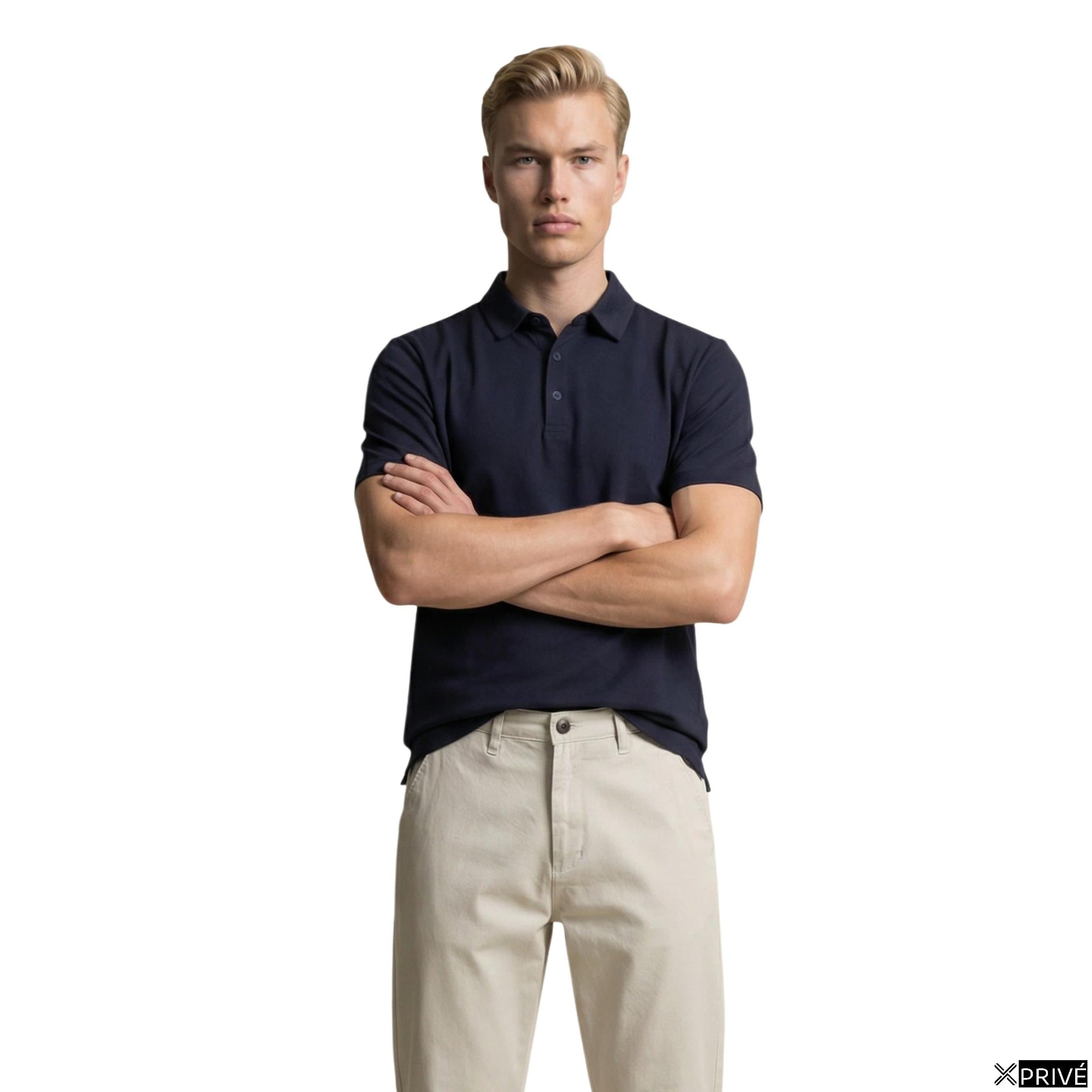 Polo bleu — 1