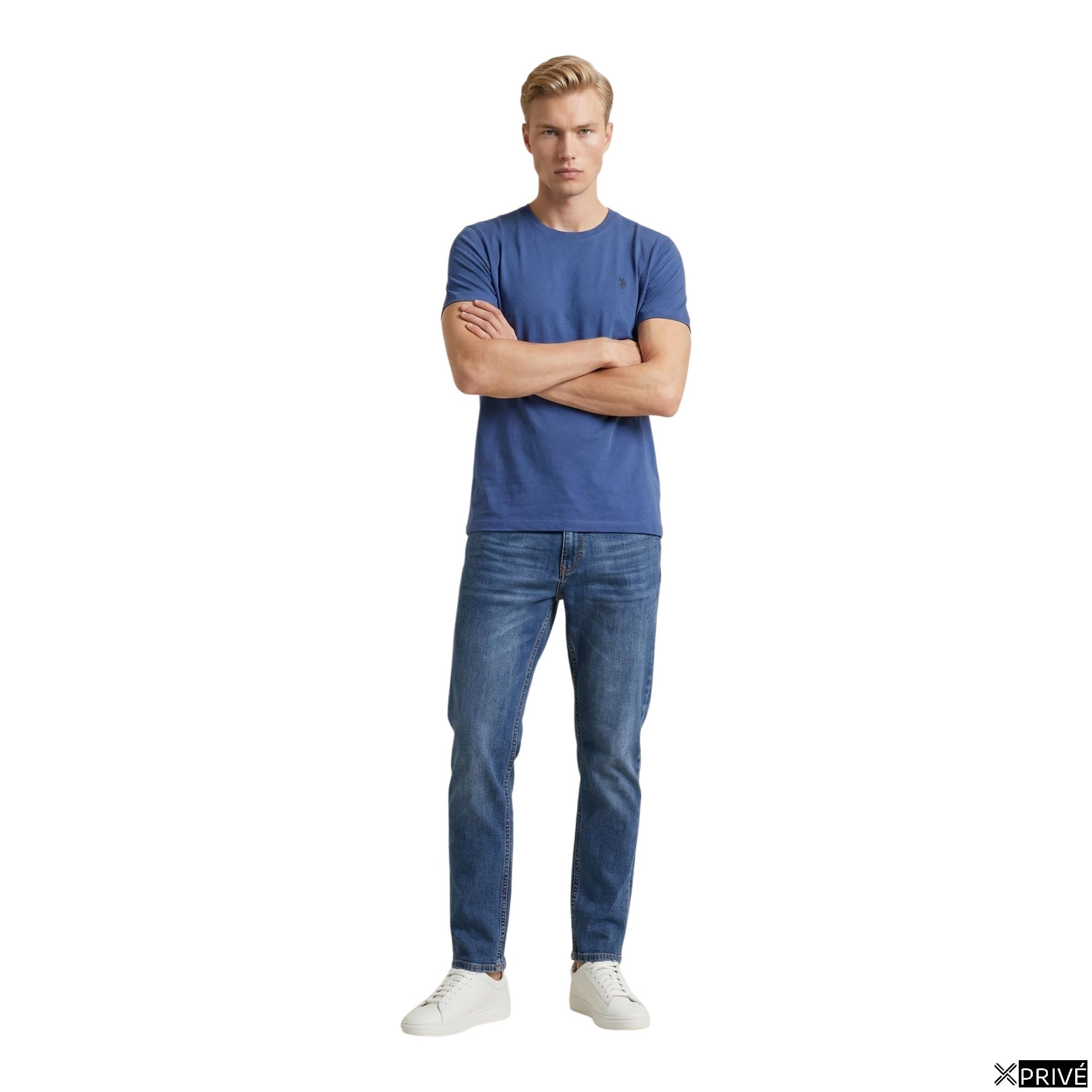 T-shirt bleu — 3
