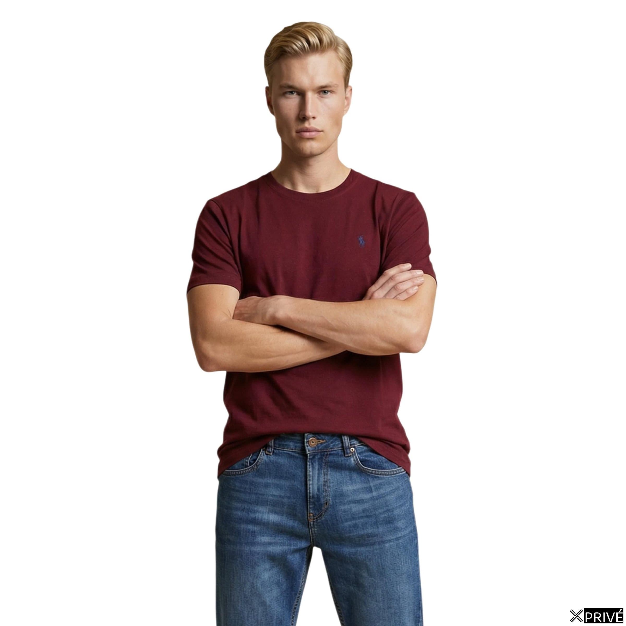 T-shirt bordeaux — 1