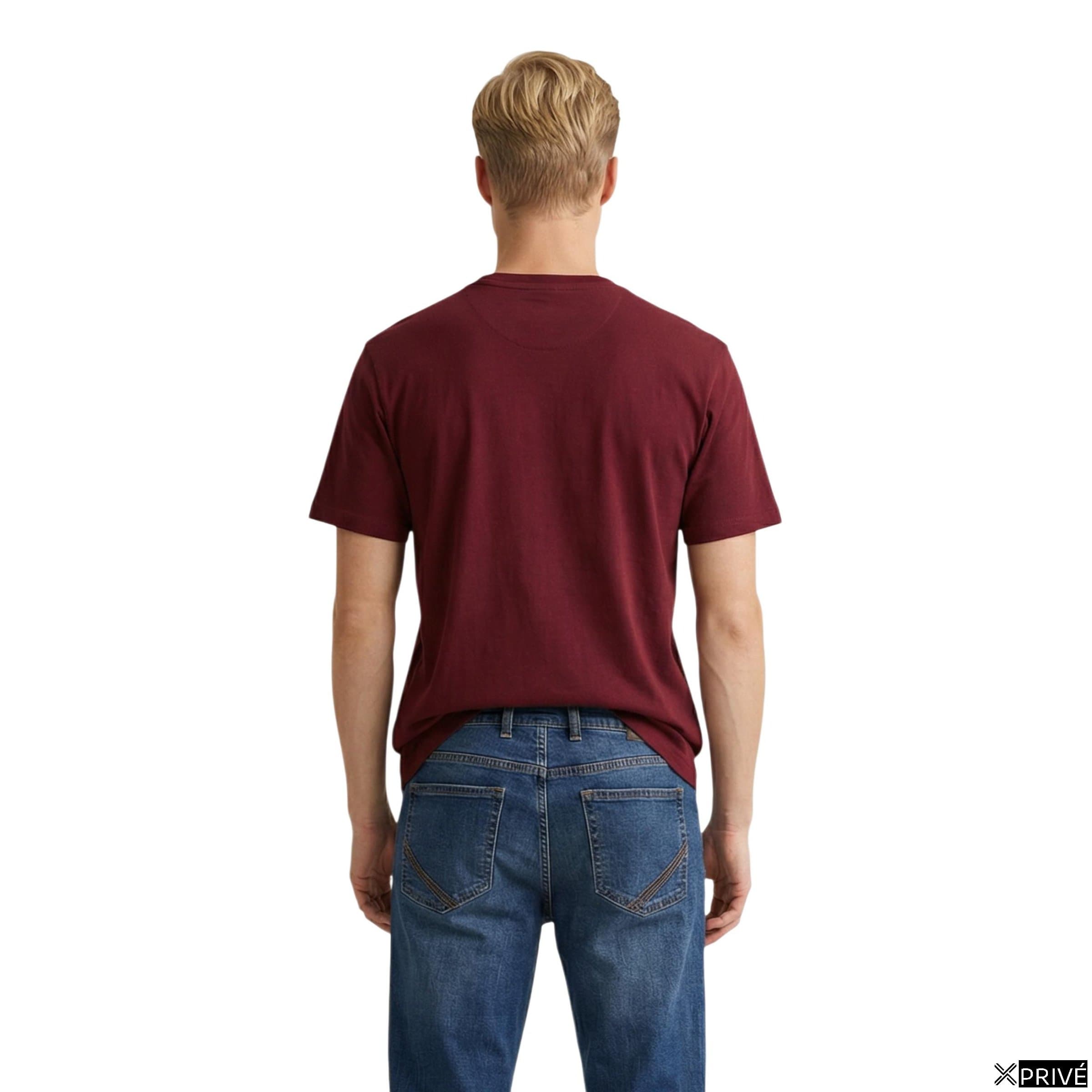T-shirt bordeaux — 2