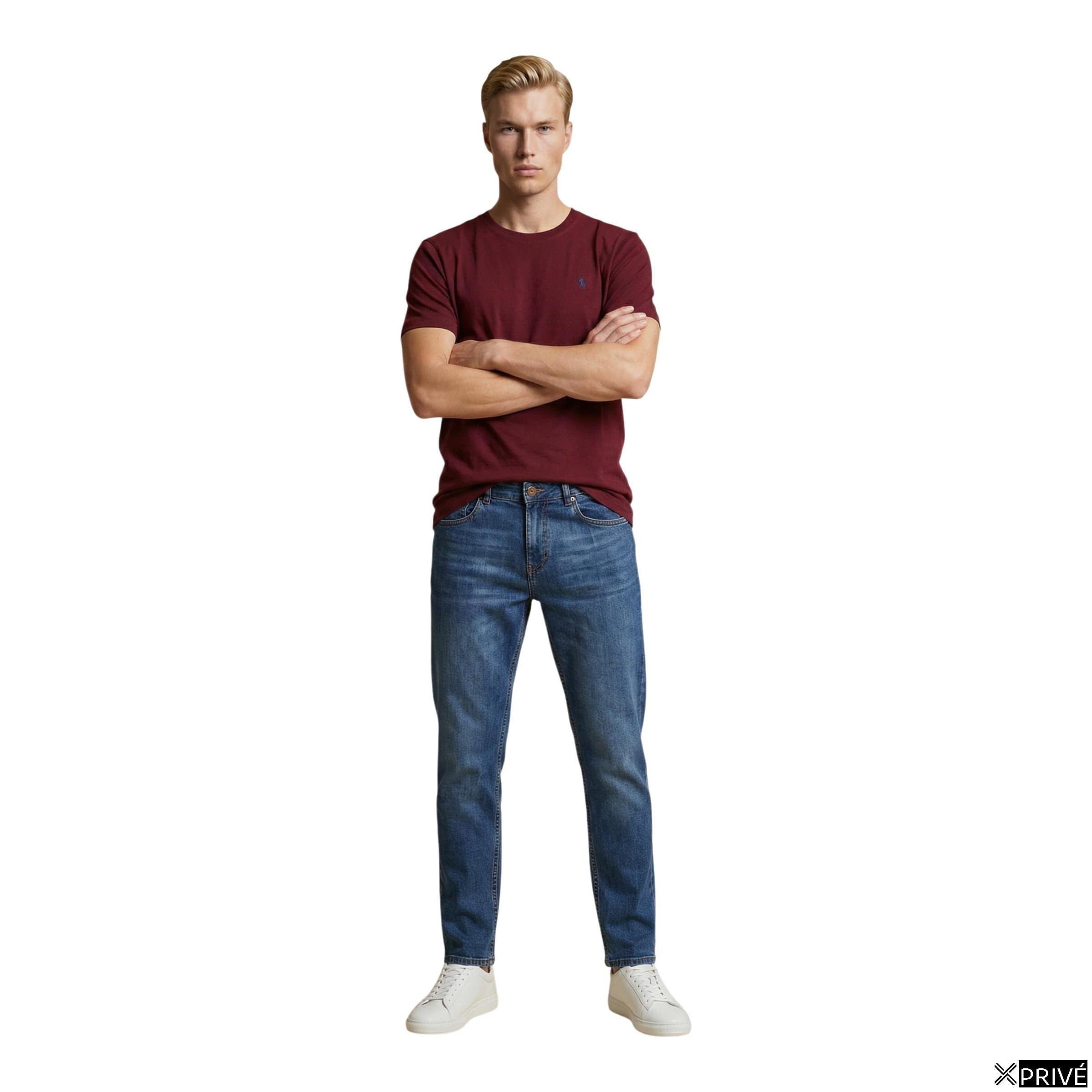 T-shirt bordeaux — 3