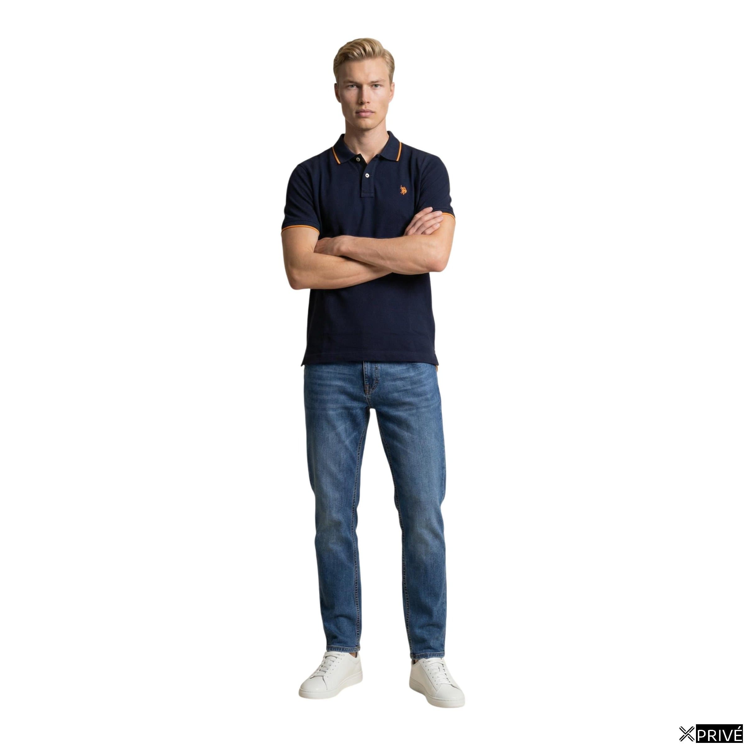 Polo bleu — 3