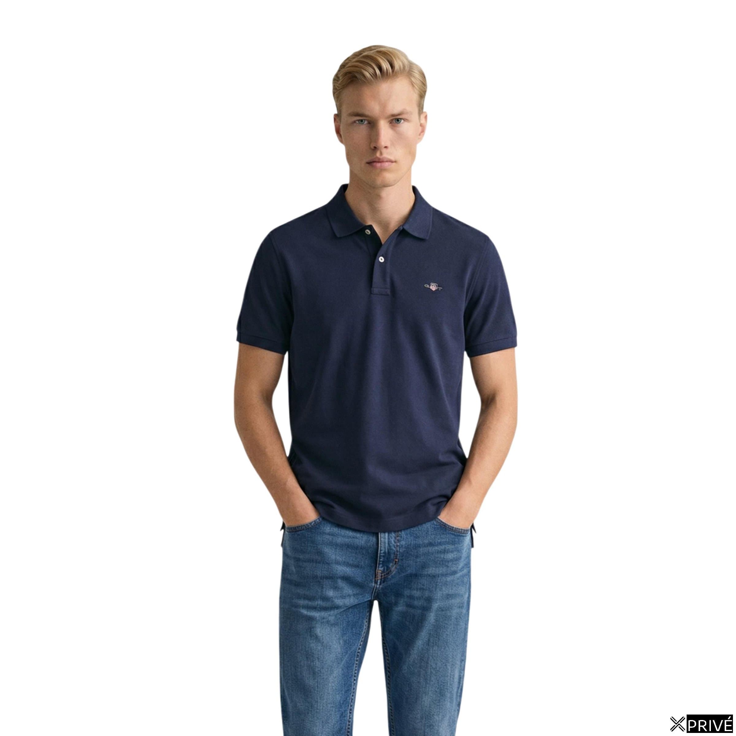 Polo bleu — 1