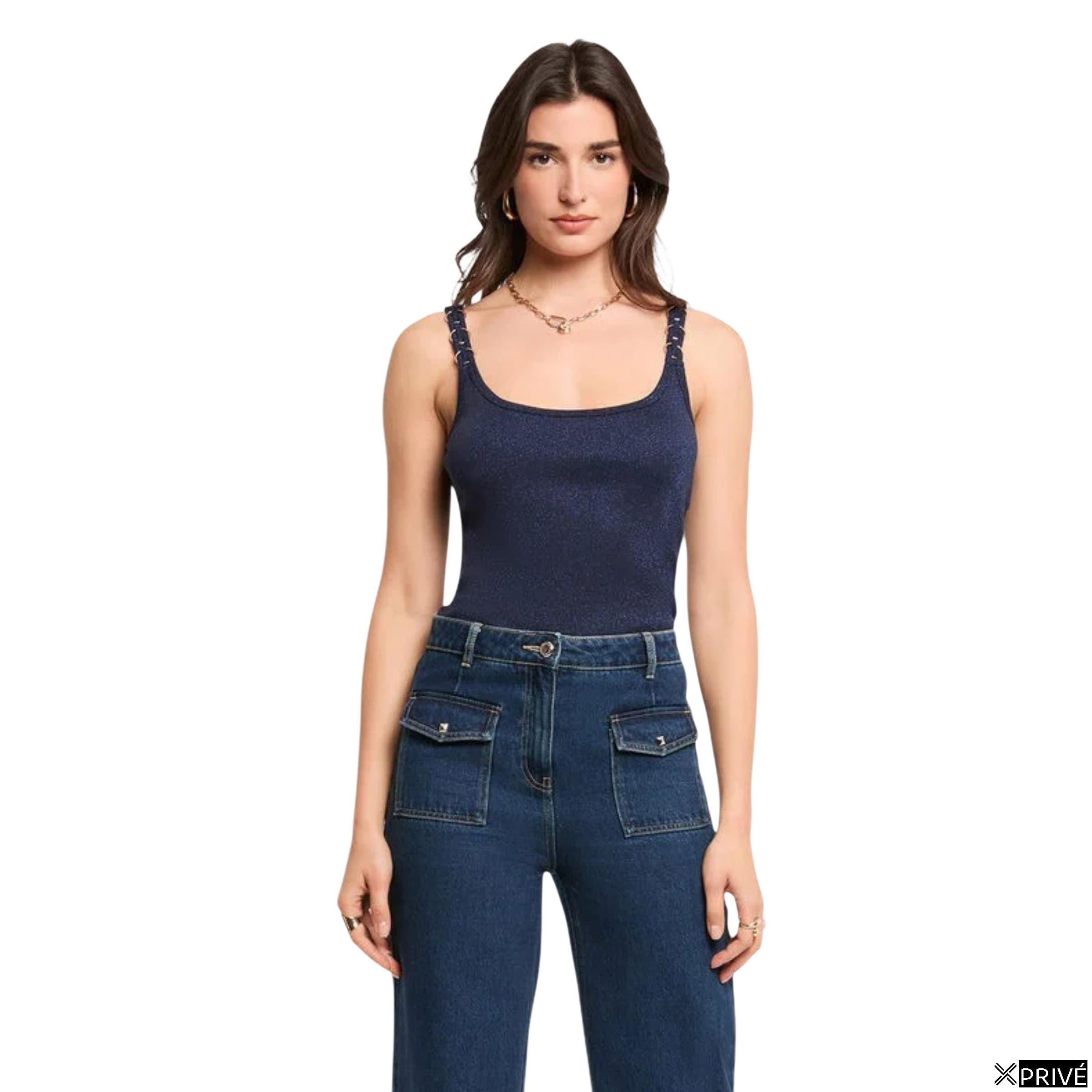 Top bleue