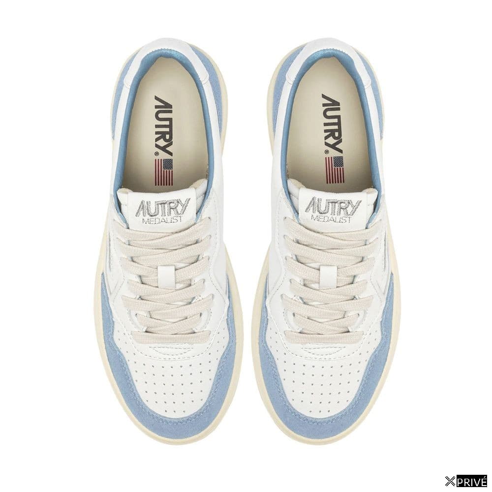 Chaussures de sport blanches en Cuir — 4