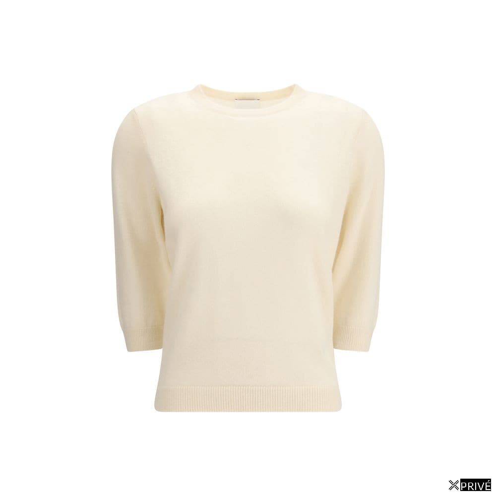 Pull beige en Cachemire — 1