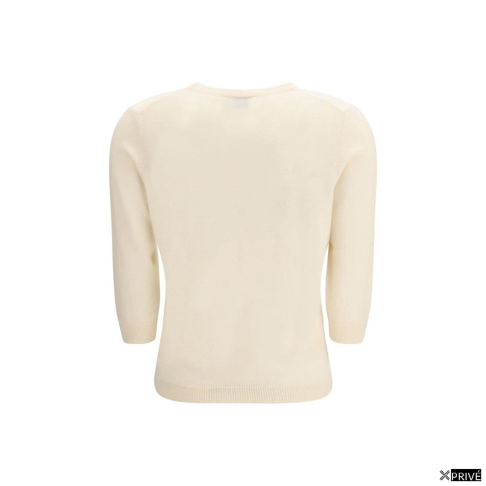 Pull beige en Cachemire — 2