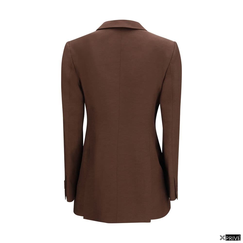 Costume et blazer brun en Coton — 2