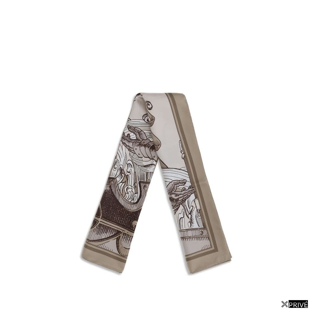 Écharpe beige en Soie — 2