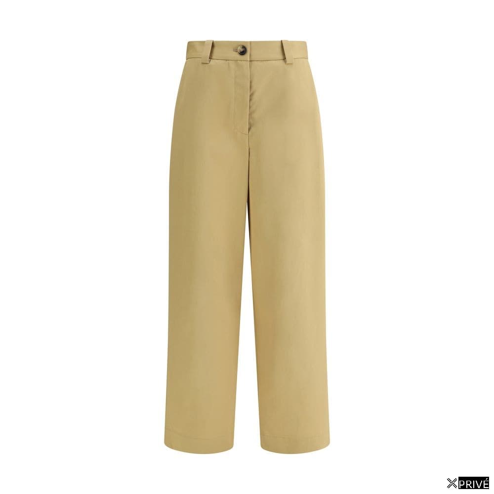 Jeans beige en Coton — 1