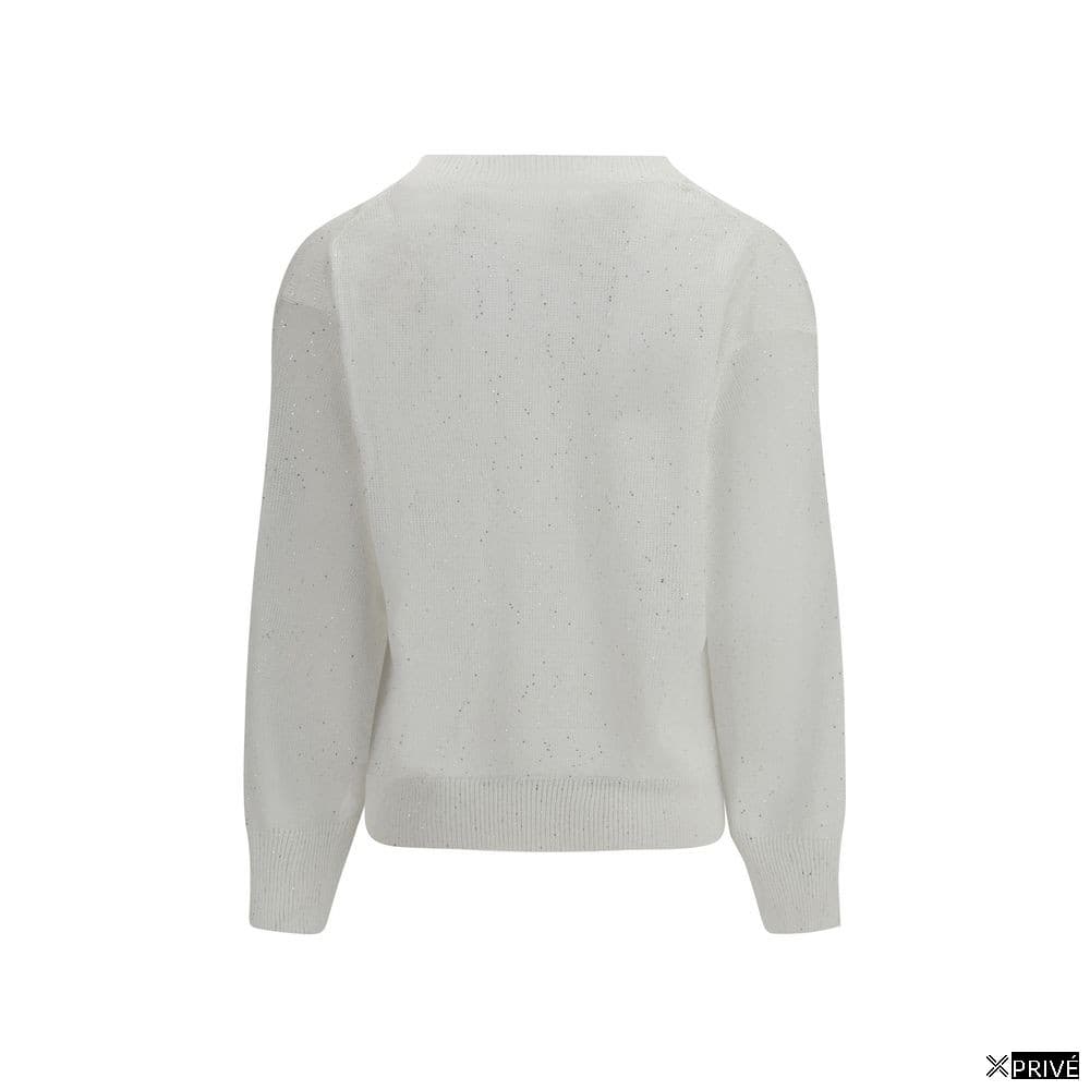 Pull blanc en Lin — 2