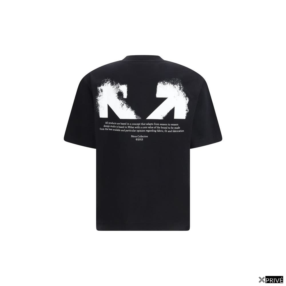T-shirt noir en Coton — 2