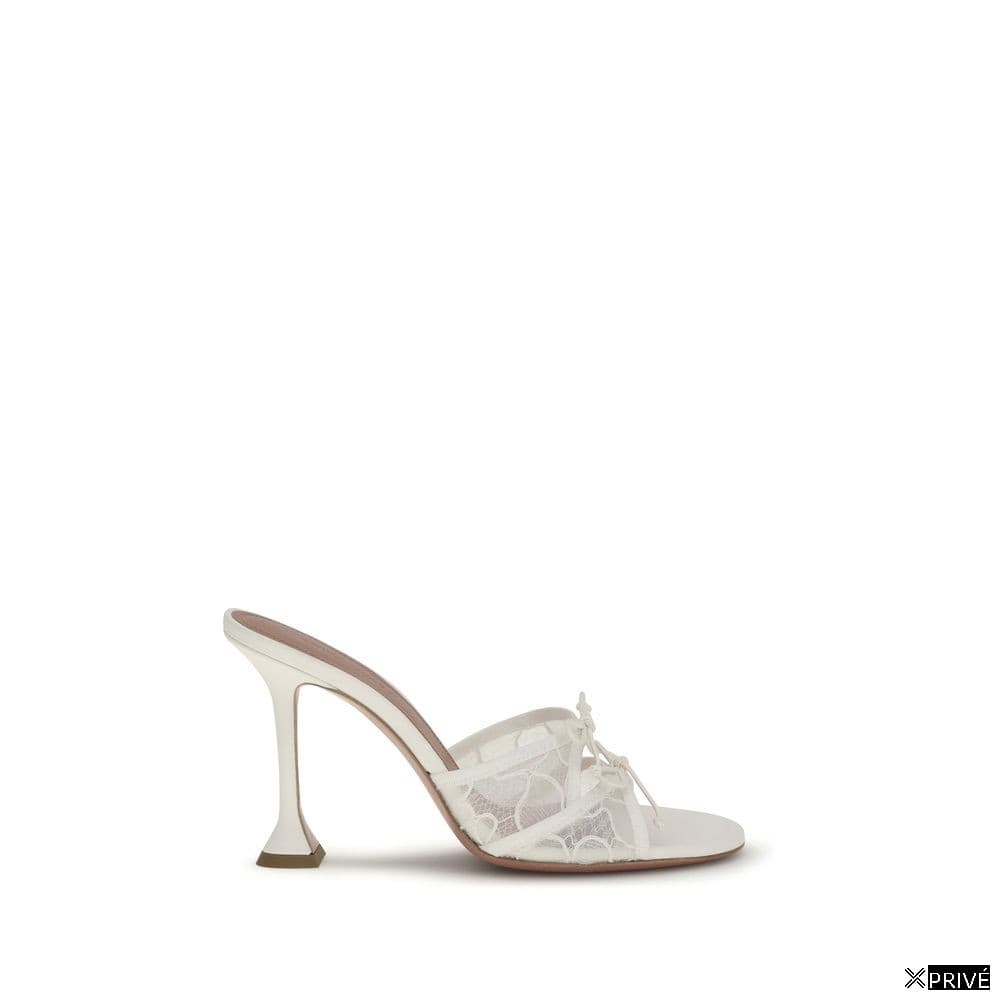 Sandales blanches en Tissu — 1