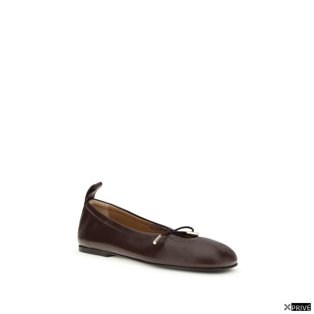 Chaussures plates brunes — 2