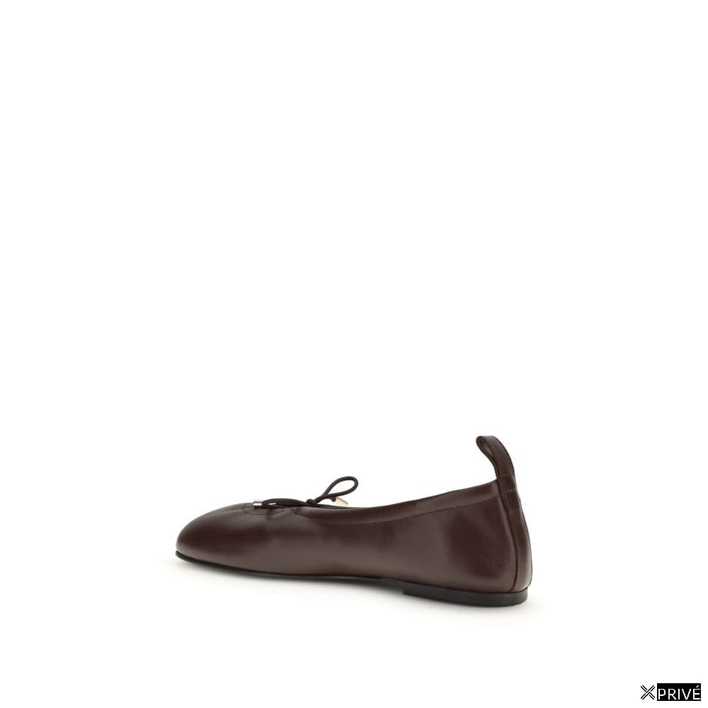 Chaussures plates brunes — 3