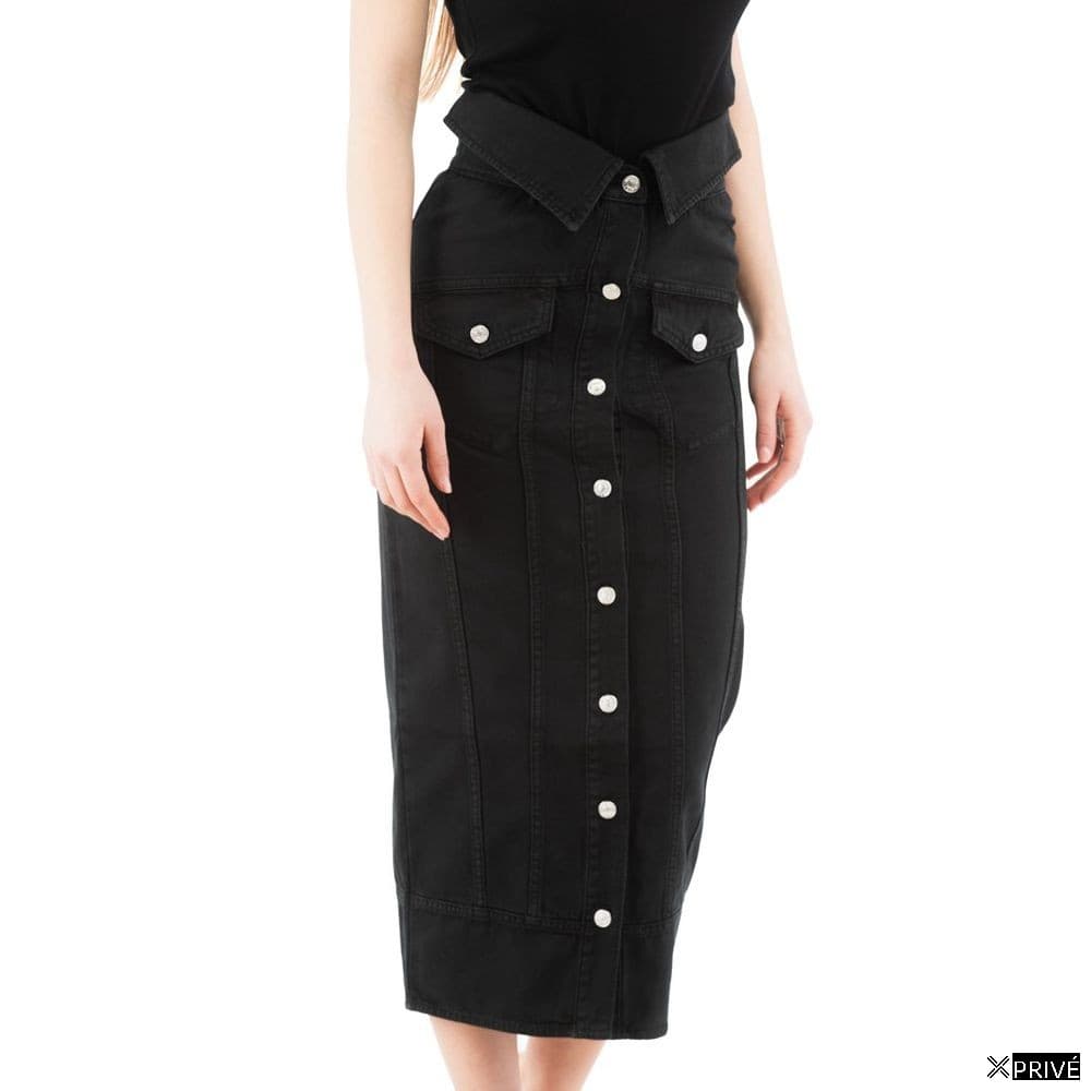 Jupe noire en Coton — 2