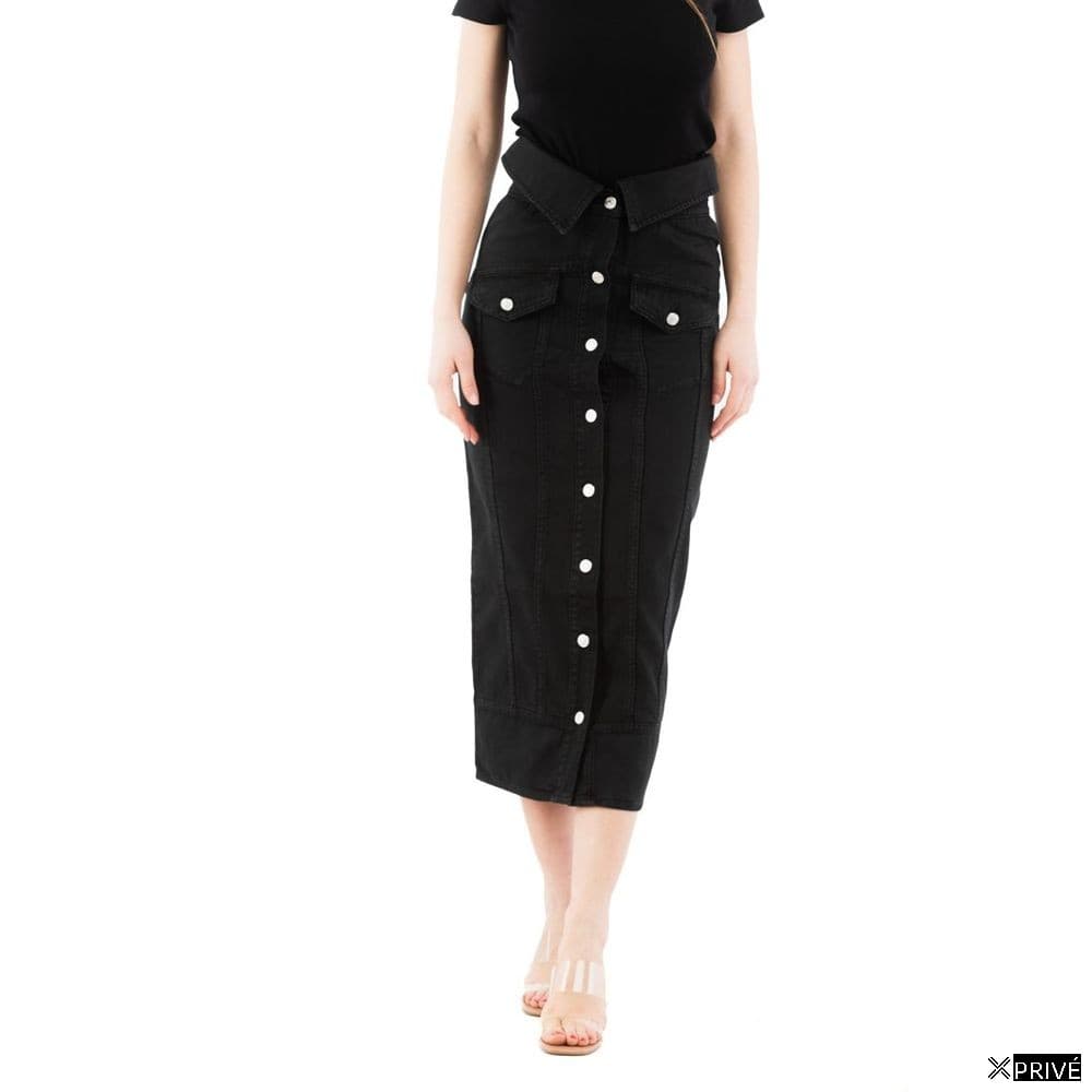Jupe noire en Coton — 1