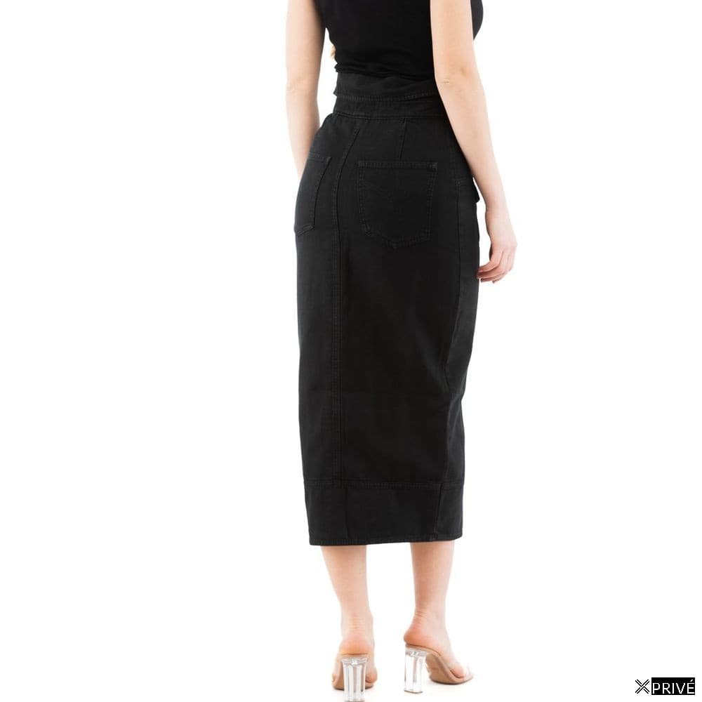 Jupe noire en Coton — 3