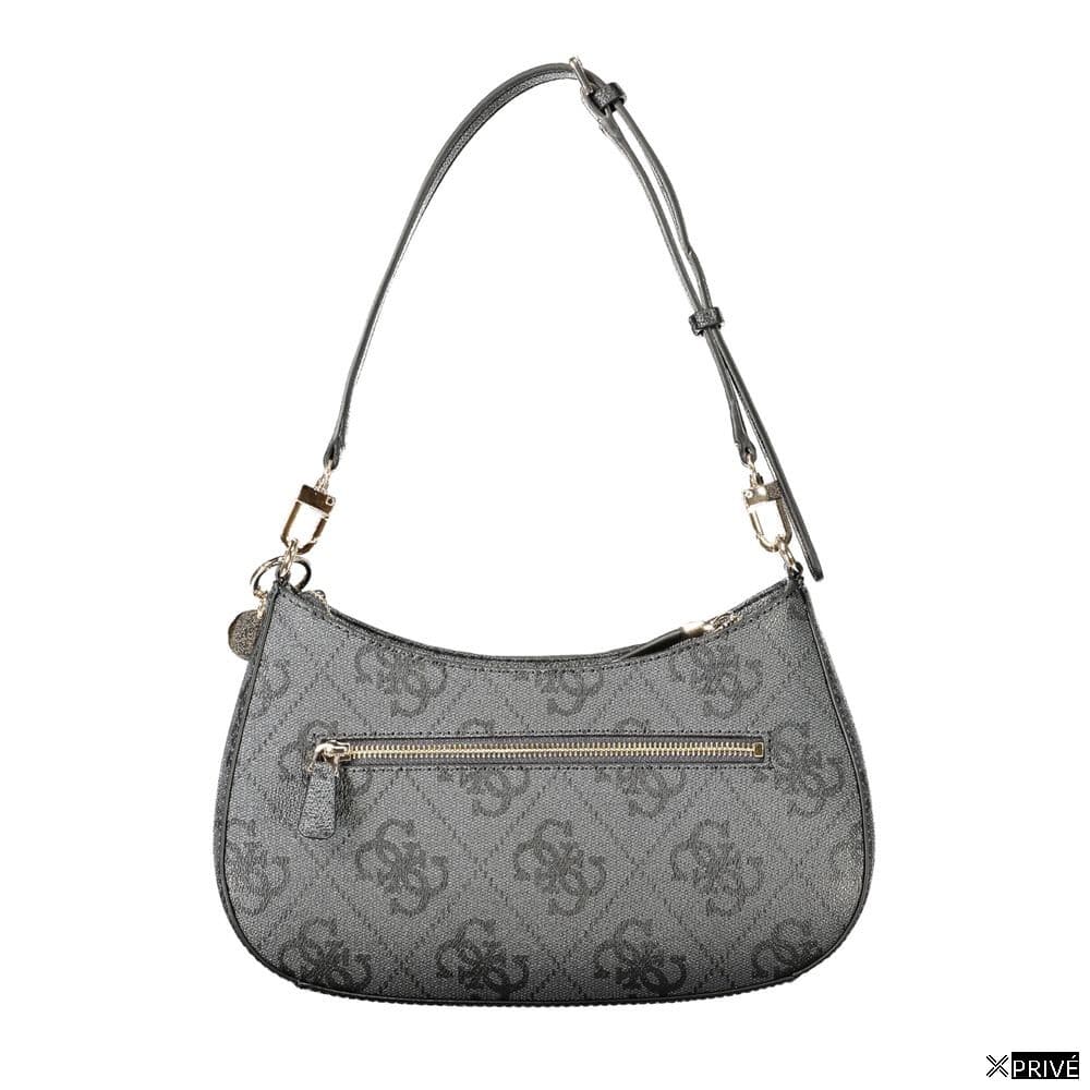 Black Polyurethane Women's Bag — 2