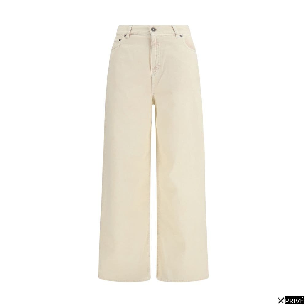 Jeans multicolore en Coton — 1