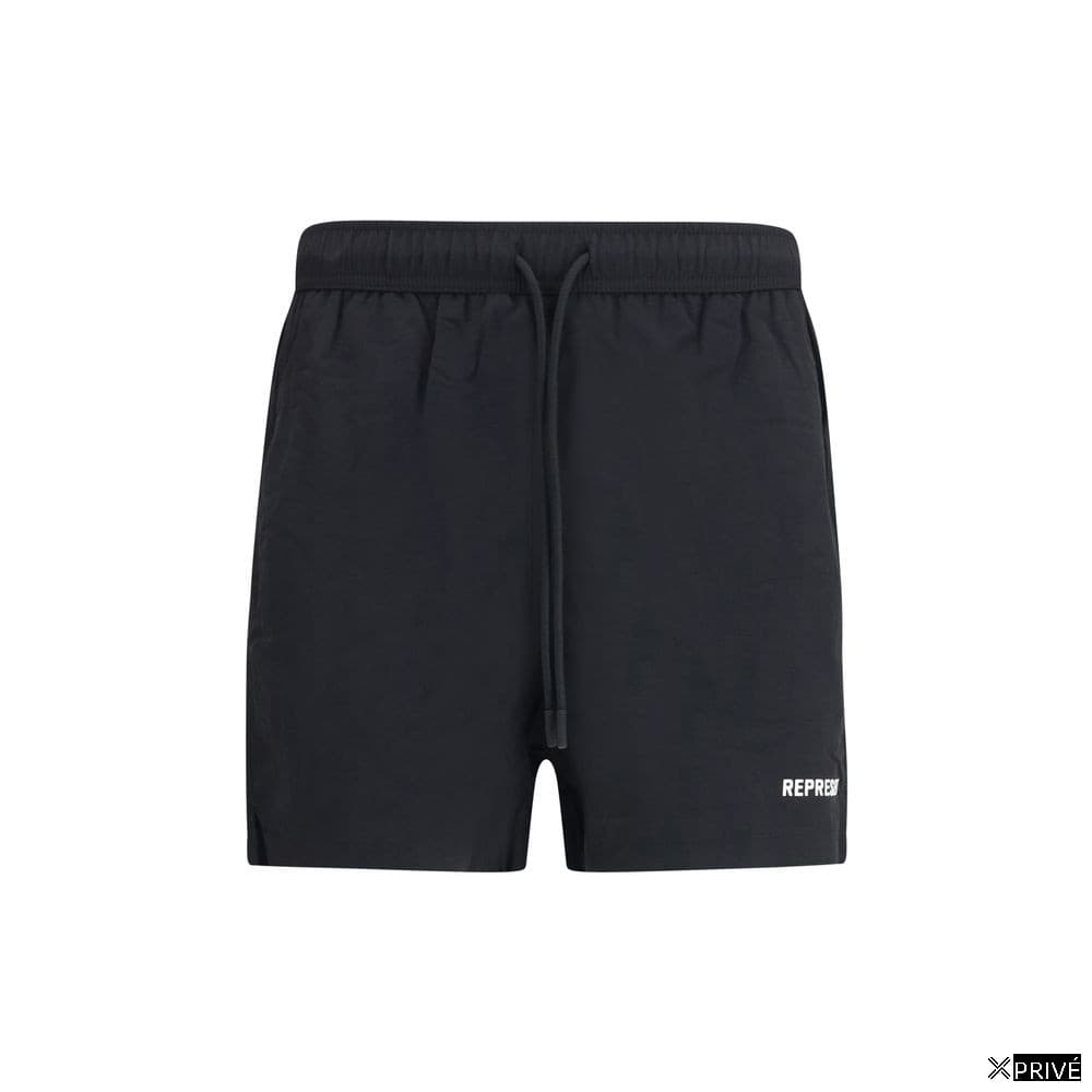 Maillot de bain noir en Tissu — 1