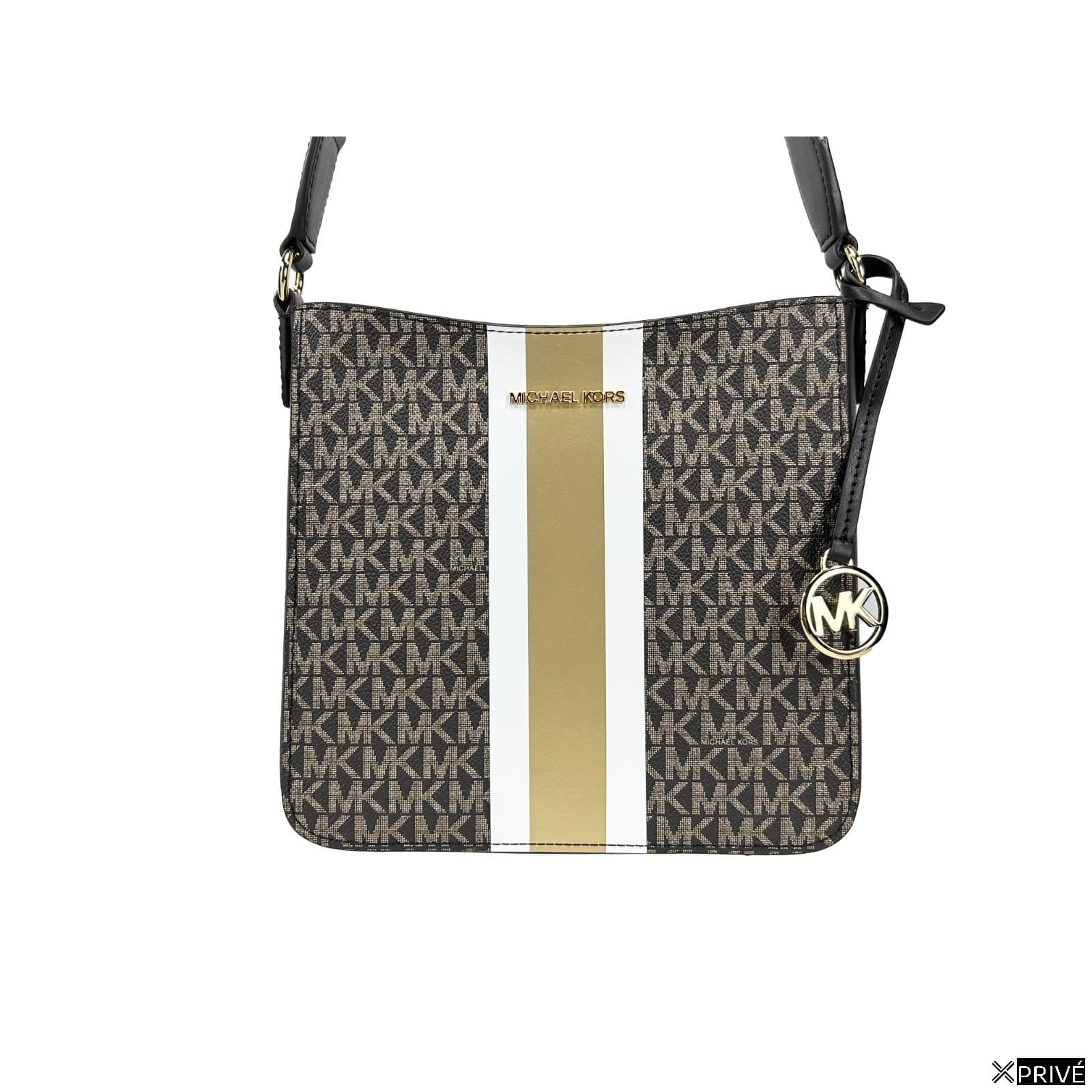 Sac porté croisé doré en Cuir — 1