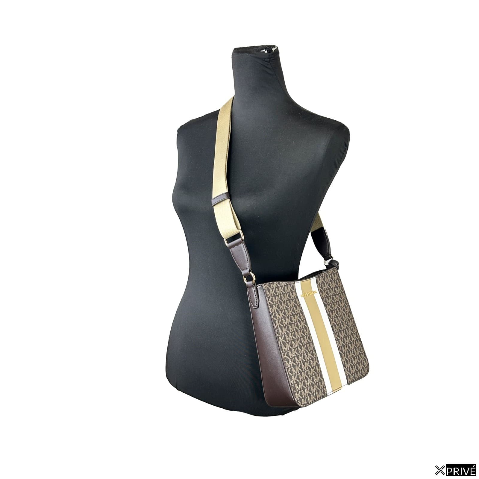 Sac porté croisé doré en Cuir — 4
