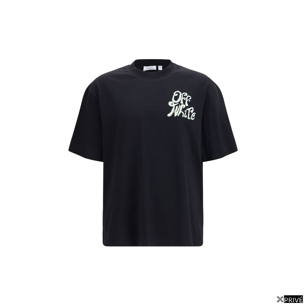 T-shirt noir en Coton — 1