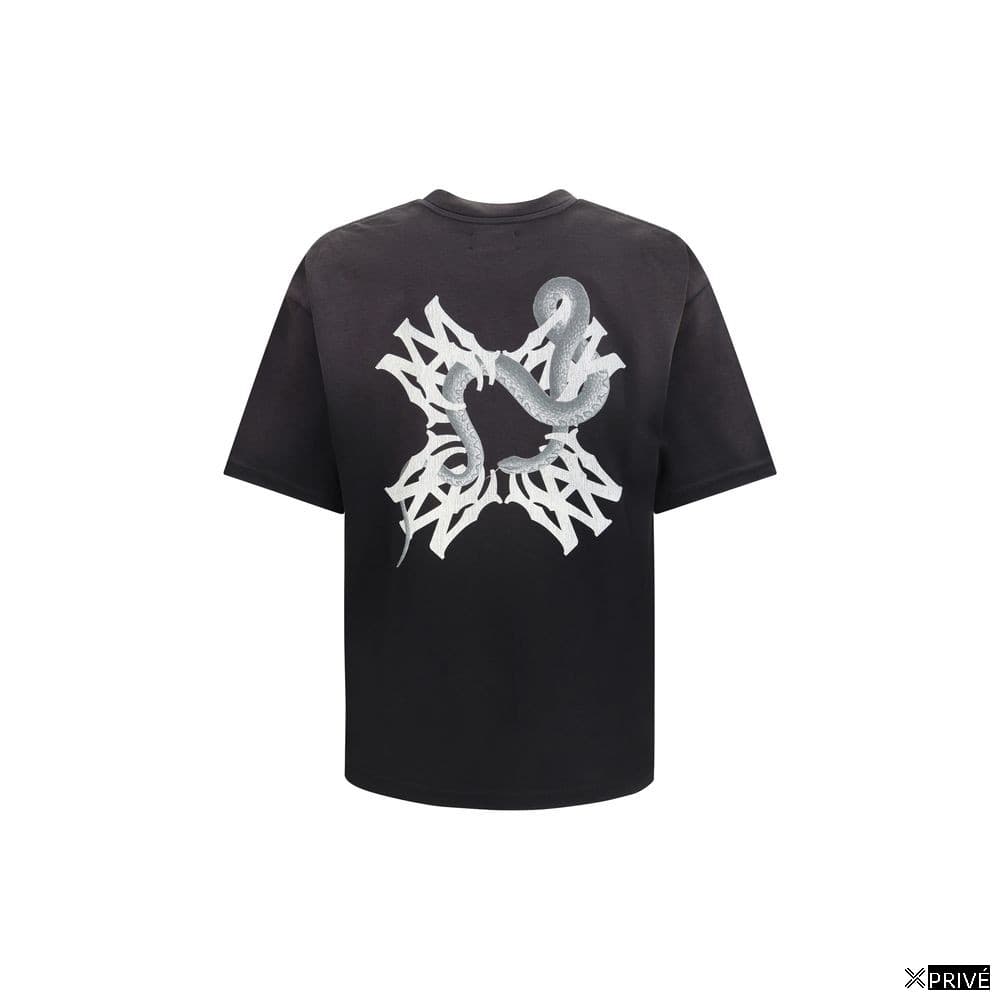T-shirt noir en Coton — 2