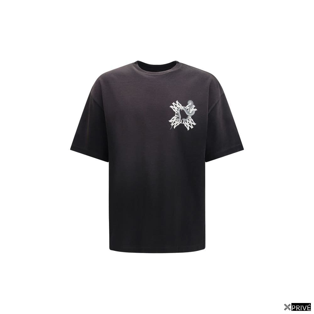 T-shirt noir en Coton — 1