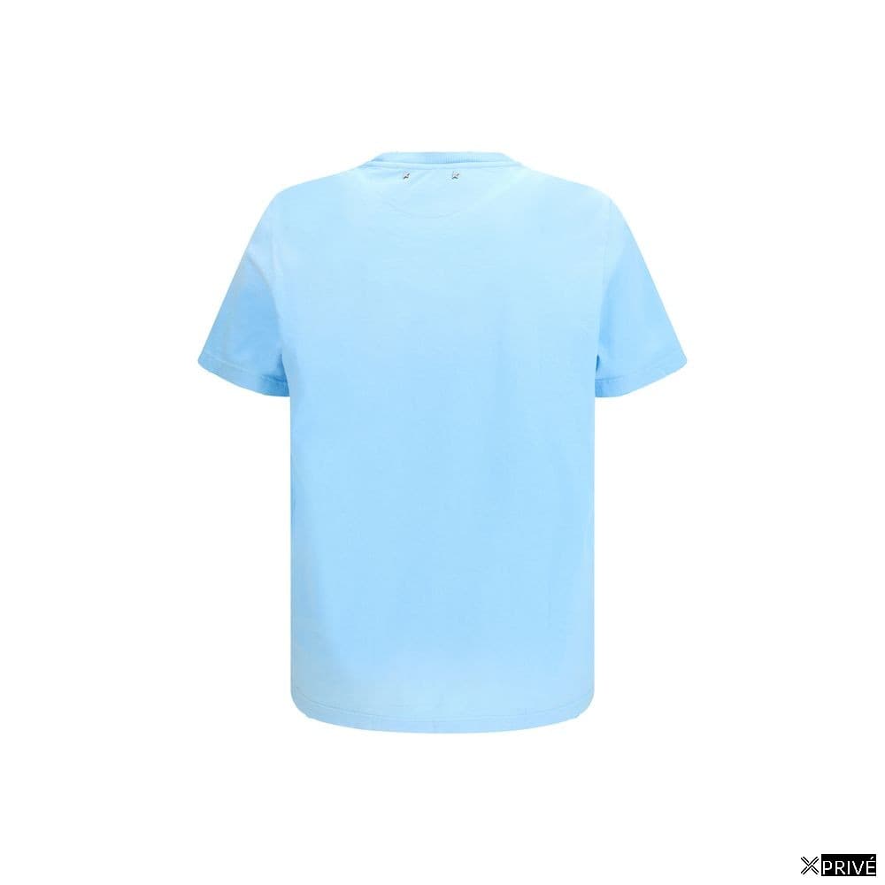 T-shirt bleu en Coton — 2