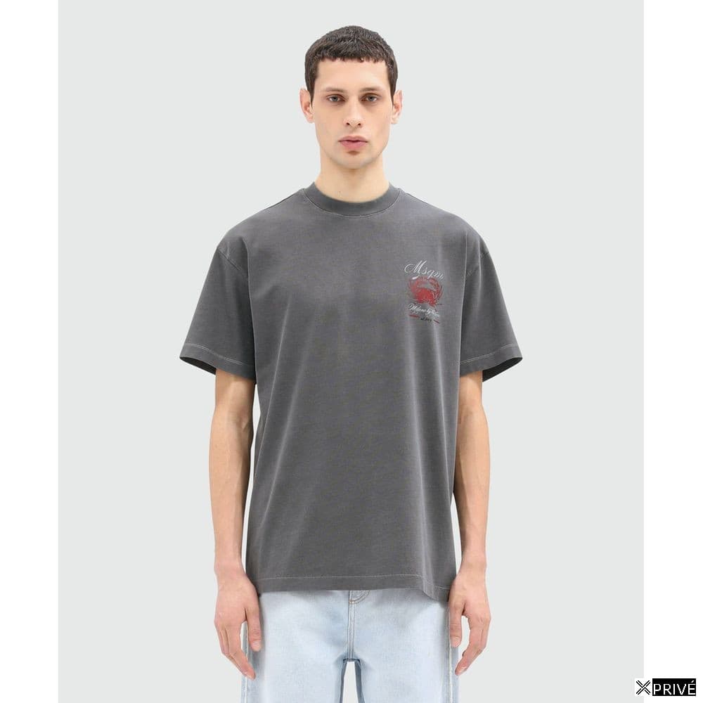 T-shirt gris en Coton — 2