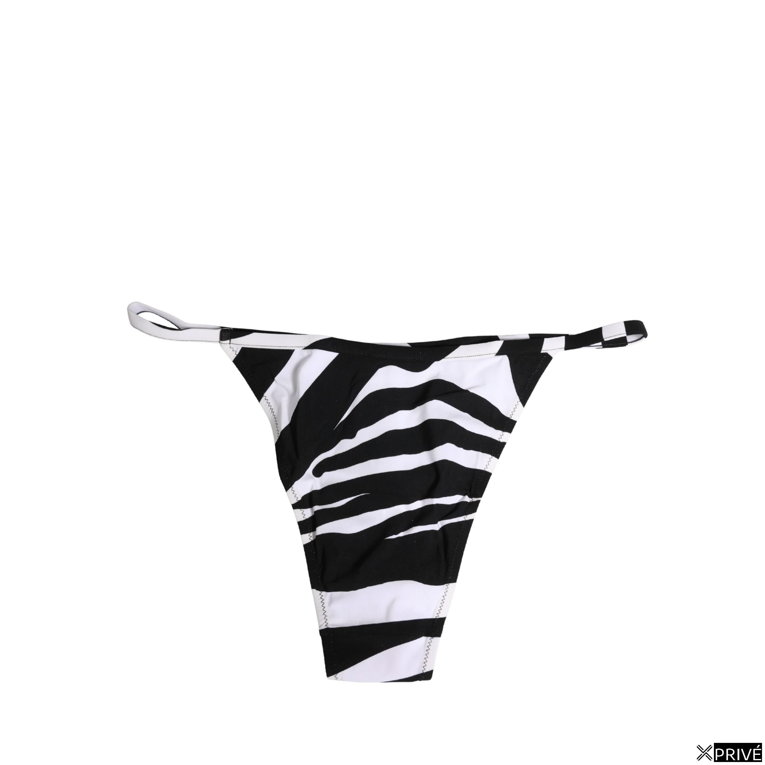 Maillot de bain noir et blanc — 4