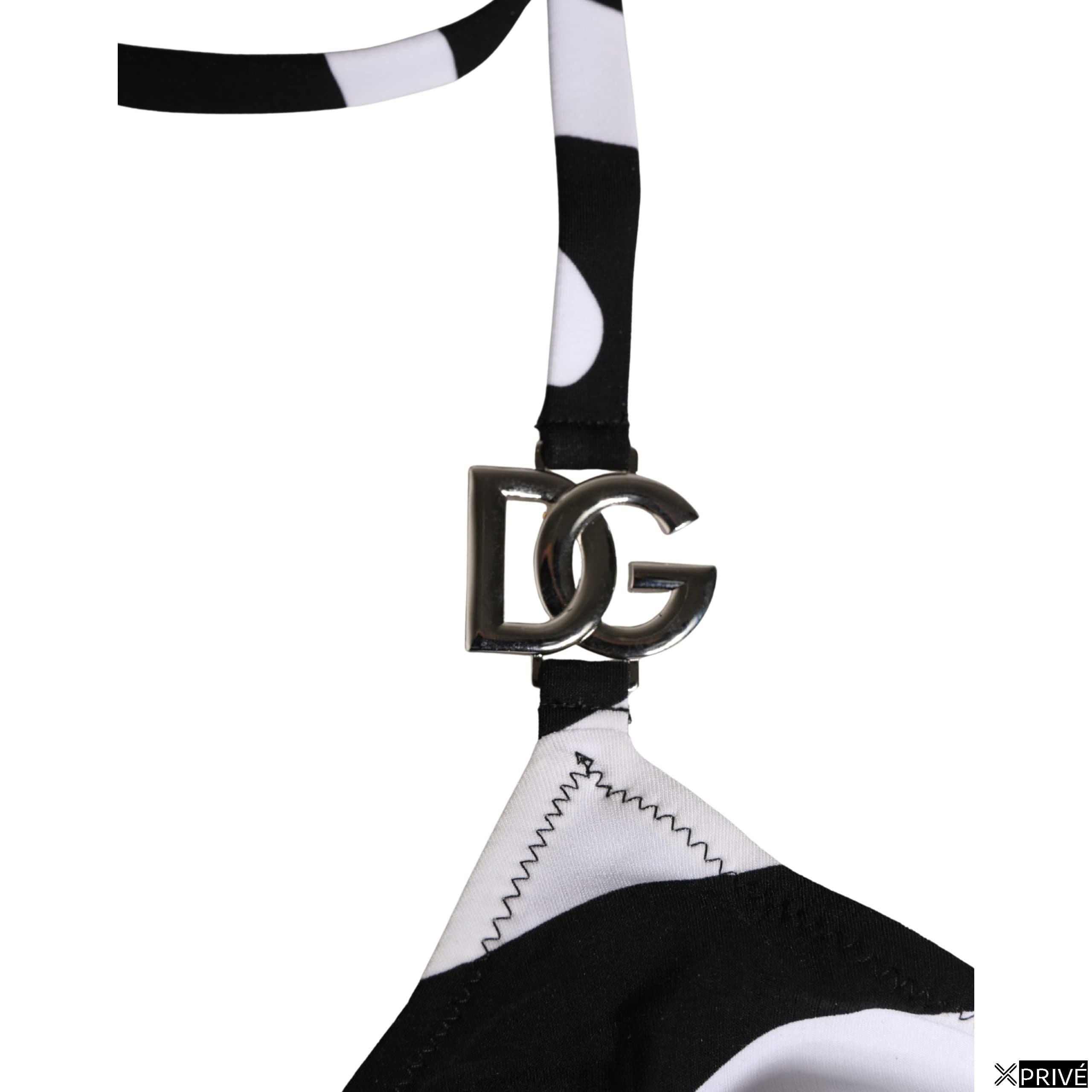 Maillot de bain noir et blanc — 6