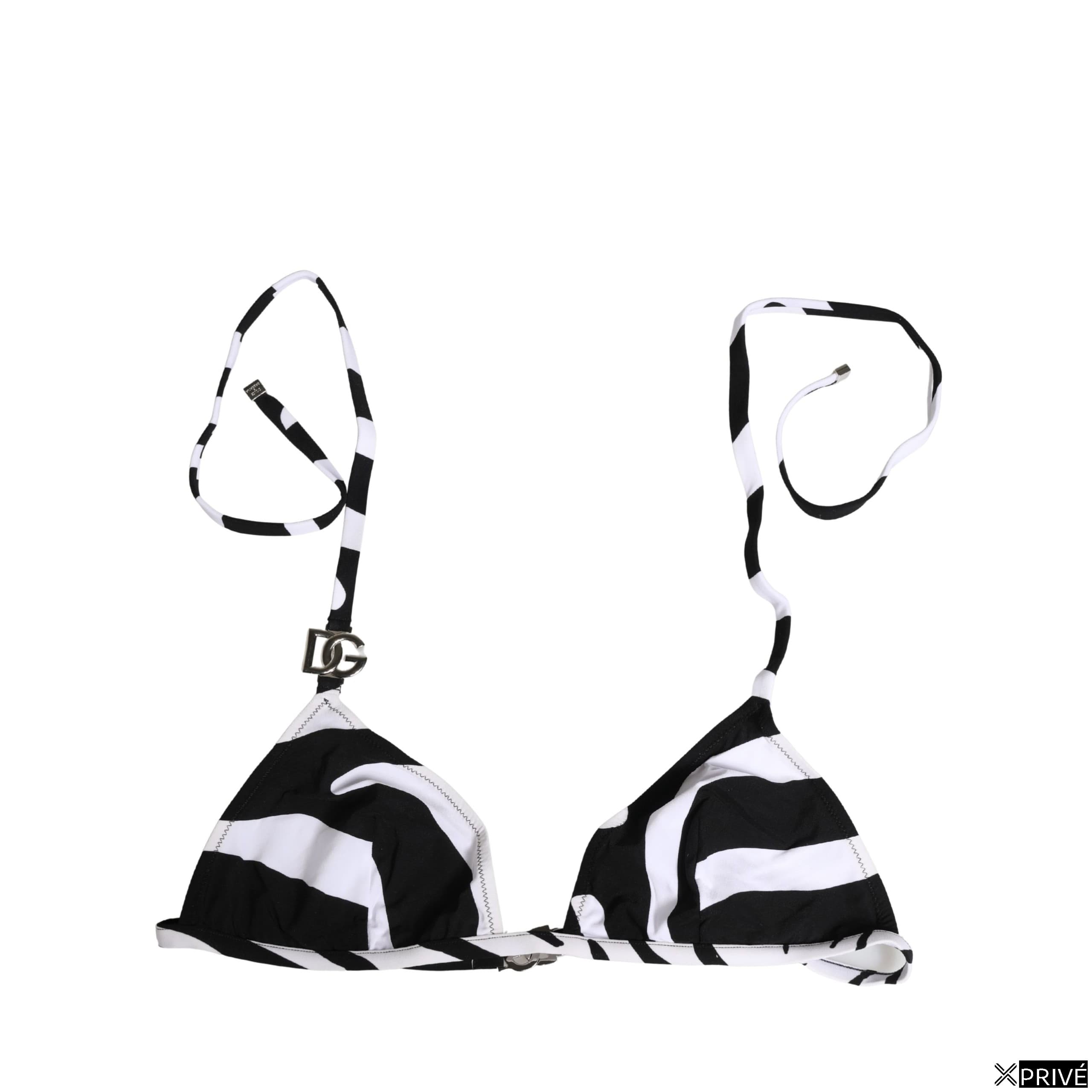 Maillot de bain noir et blanc — 5