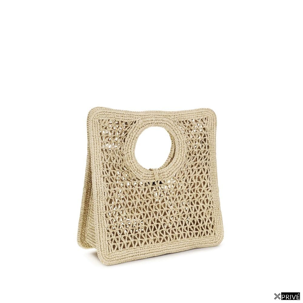 Sac à main beige en Raphia — 3