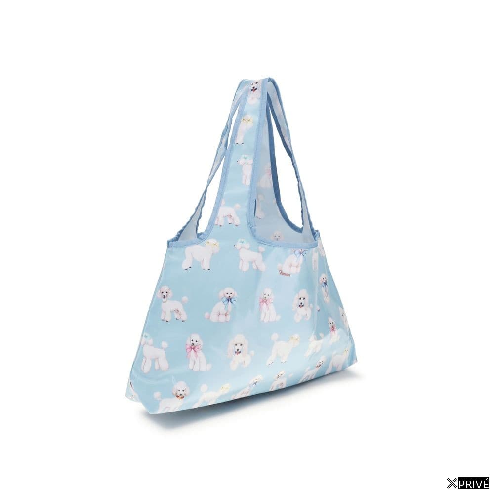 Sac bandoulière bleu en PVC — 3