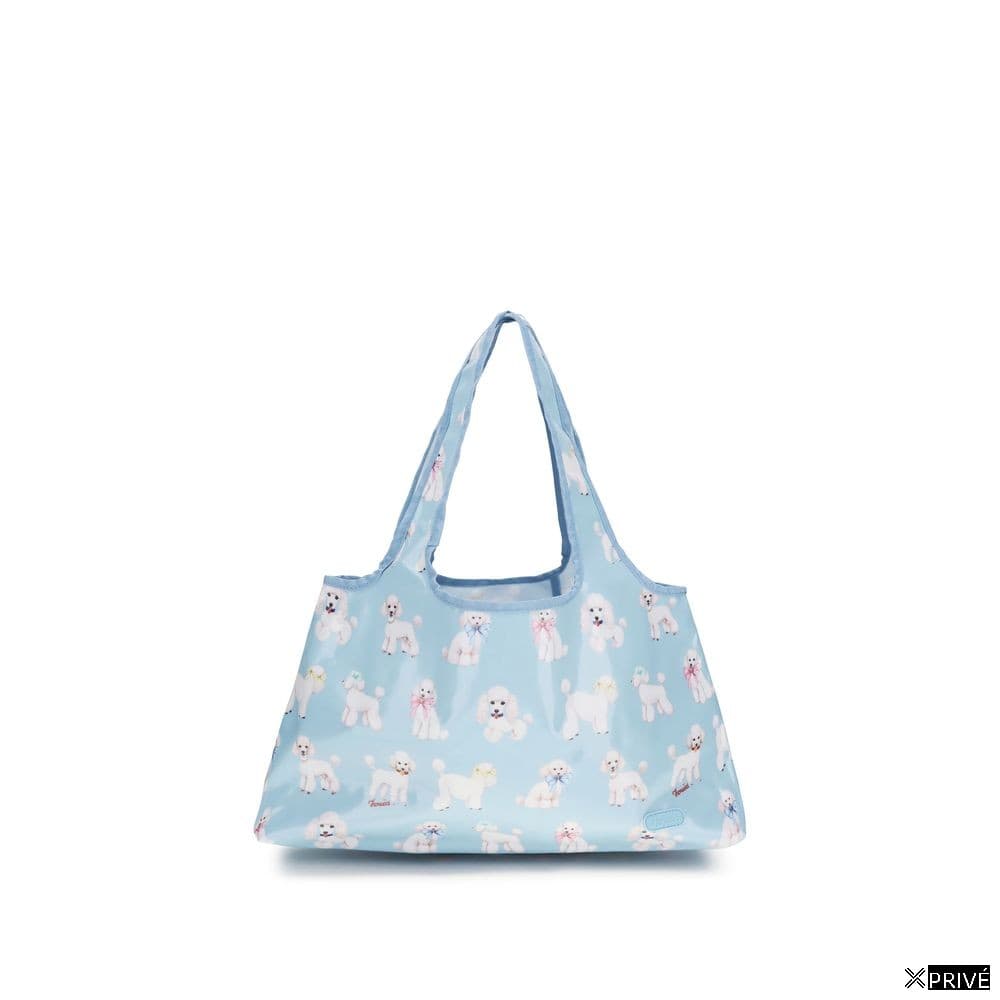 Sac bandoulière bleu en PVC — 1
