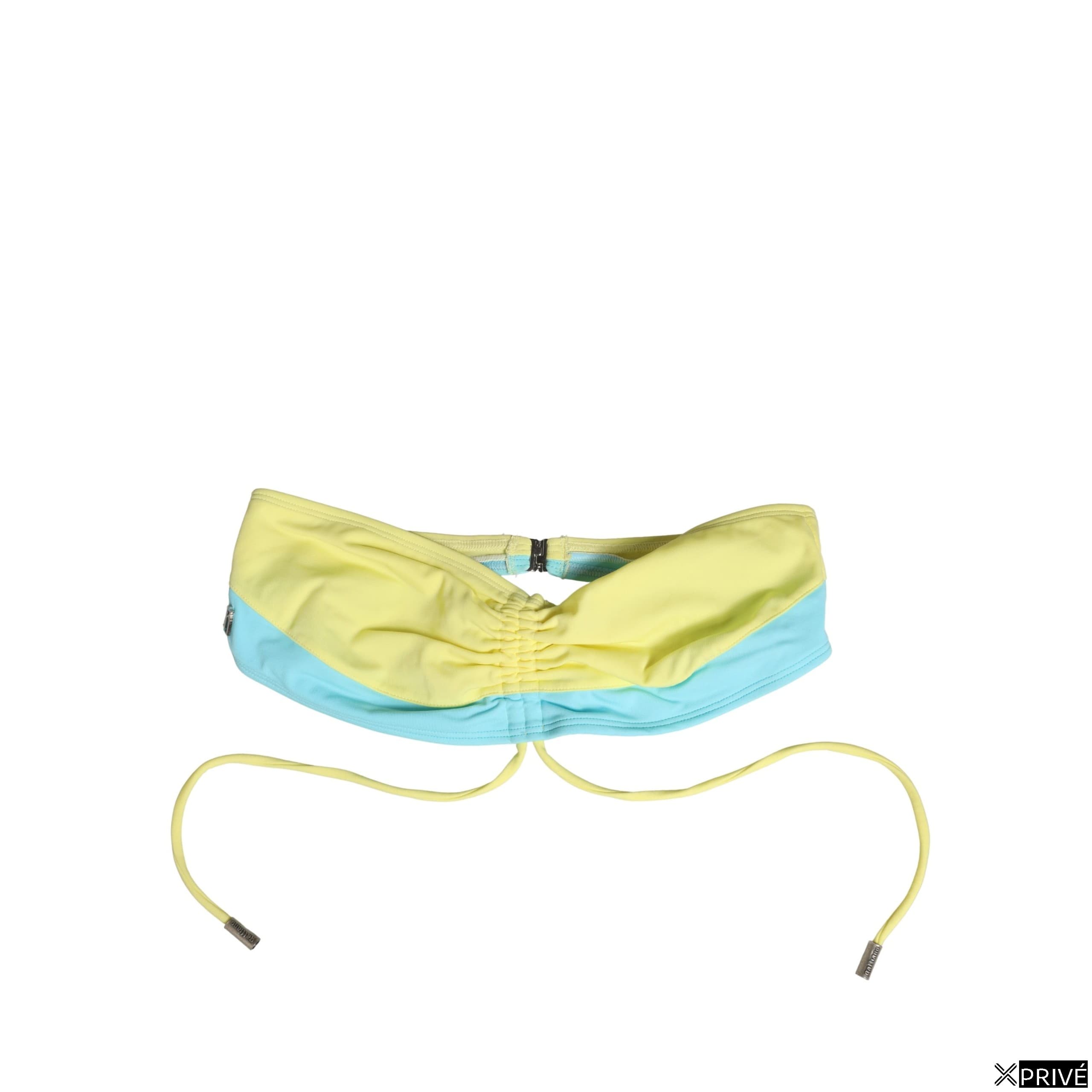 Maillot de bain jaune en Élasthanne — 4