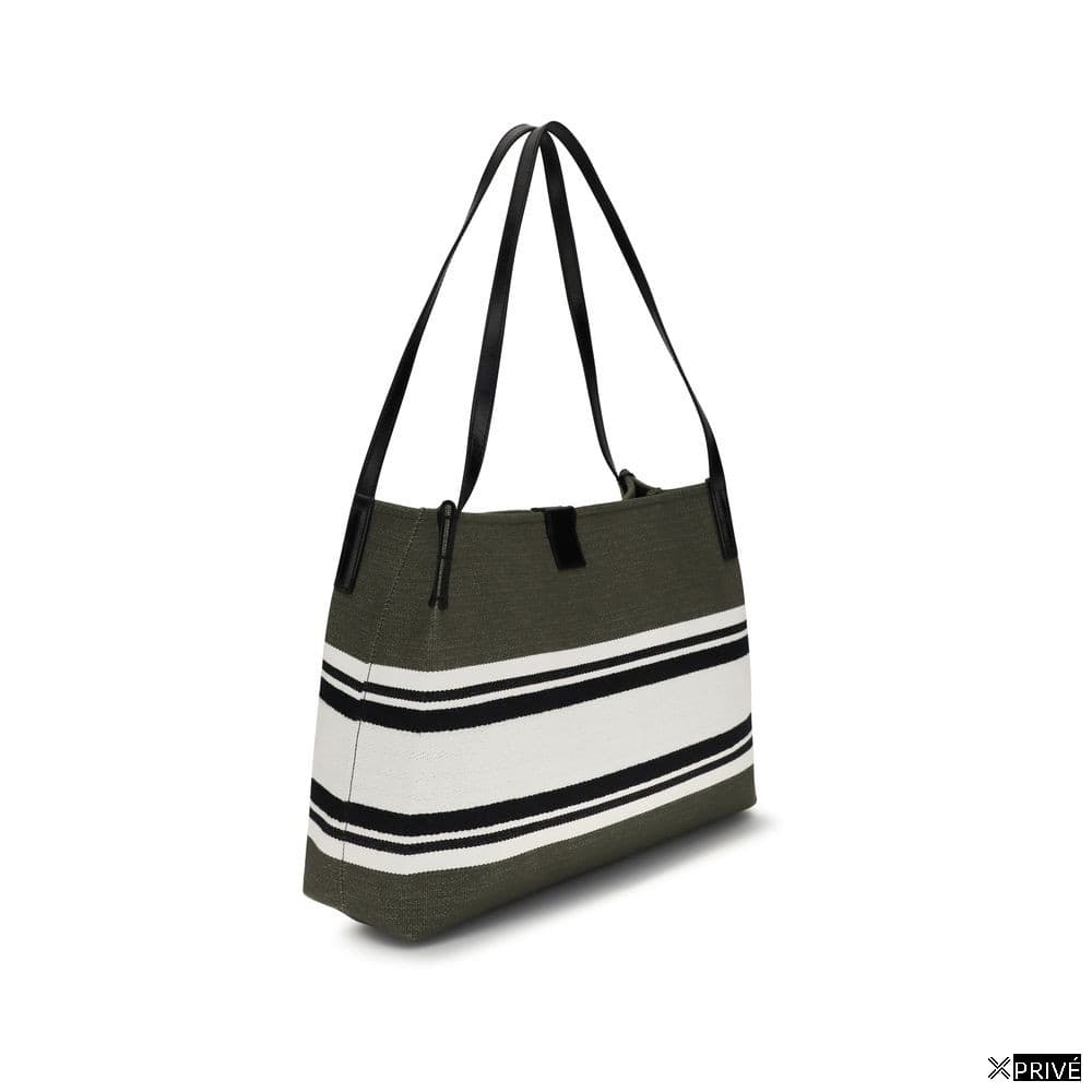 Sac bandoulière noir en Coton — 3