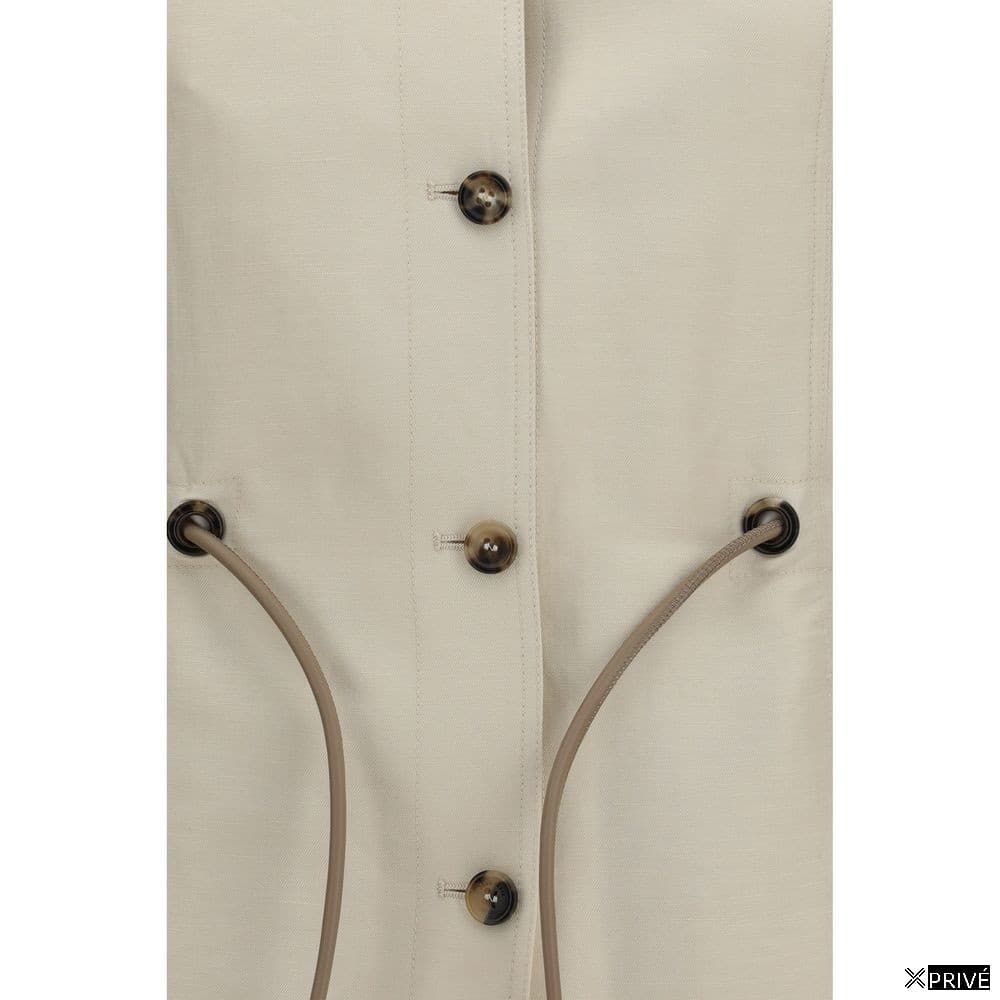 Veste beige en Lin — 3