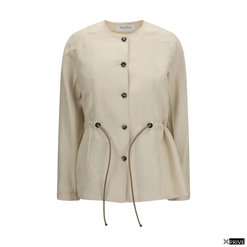 Veste beige en Lin — 1