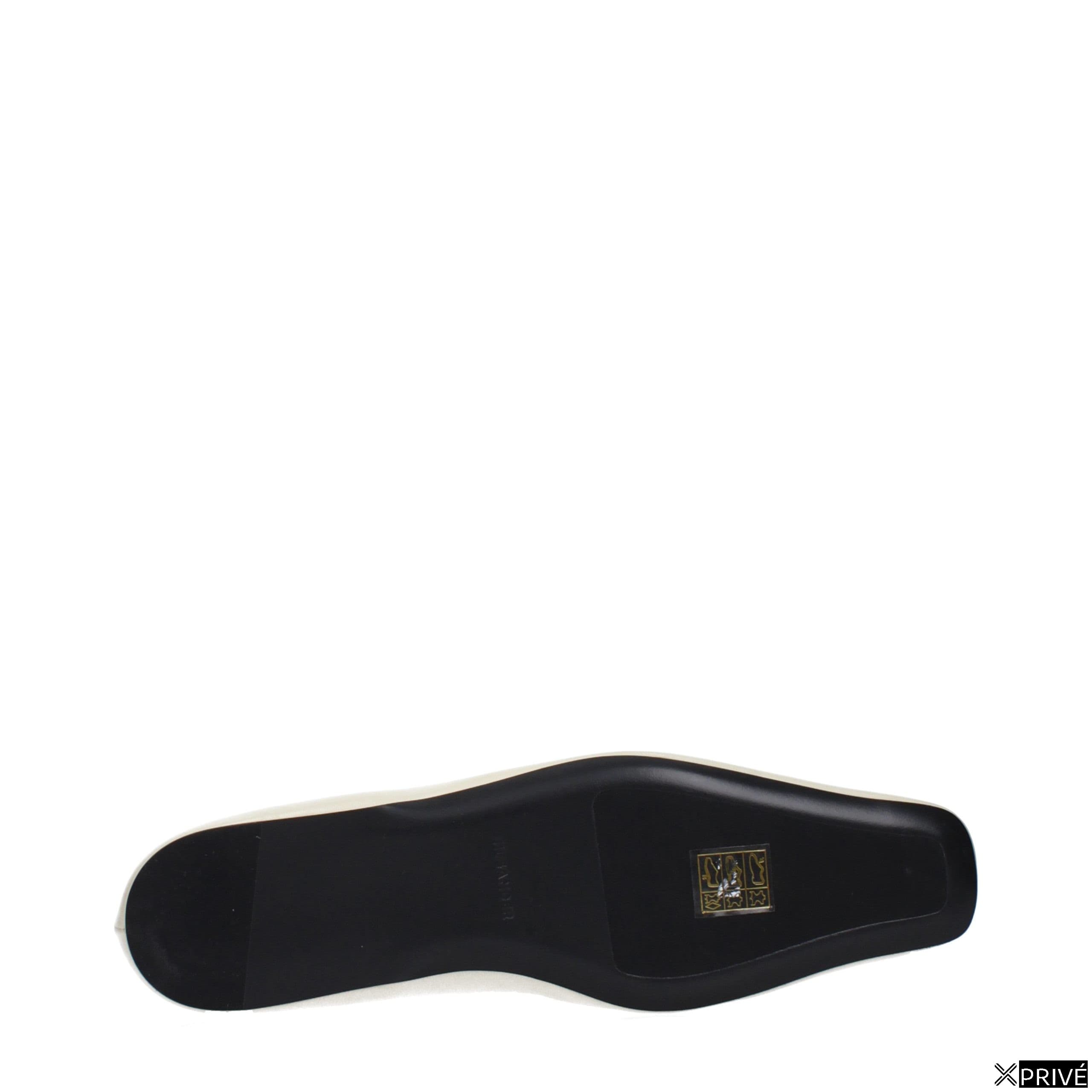 Chaussures plates beiges en Cuir — 5