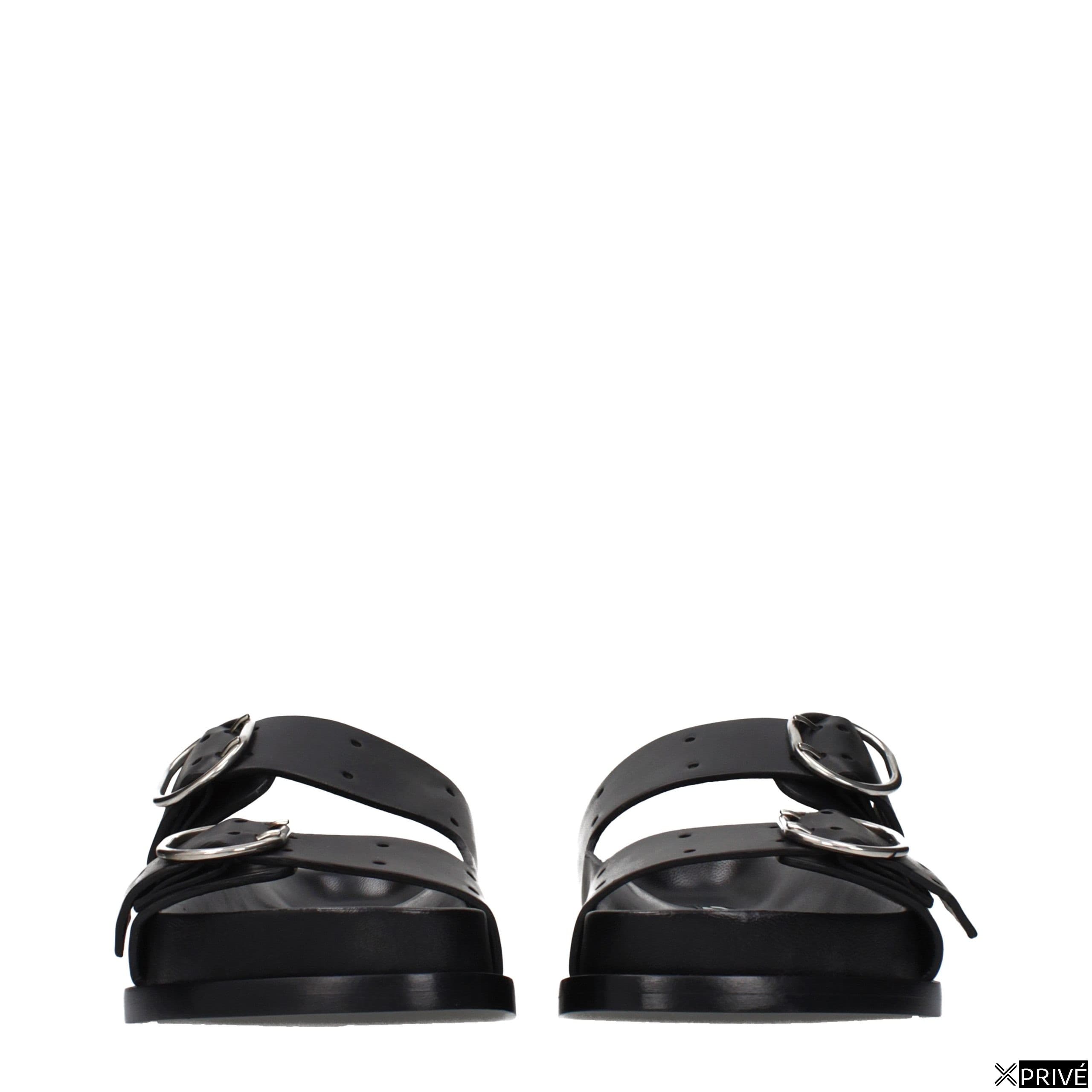 Sandales noires en Cuir — 3