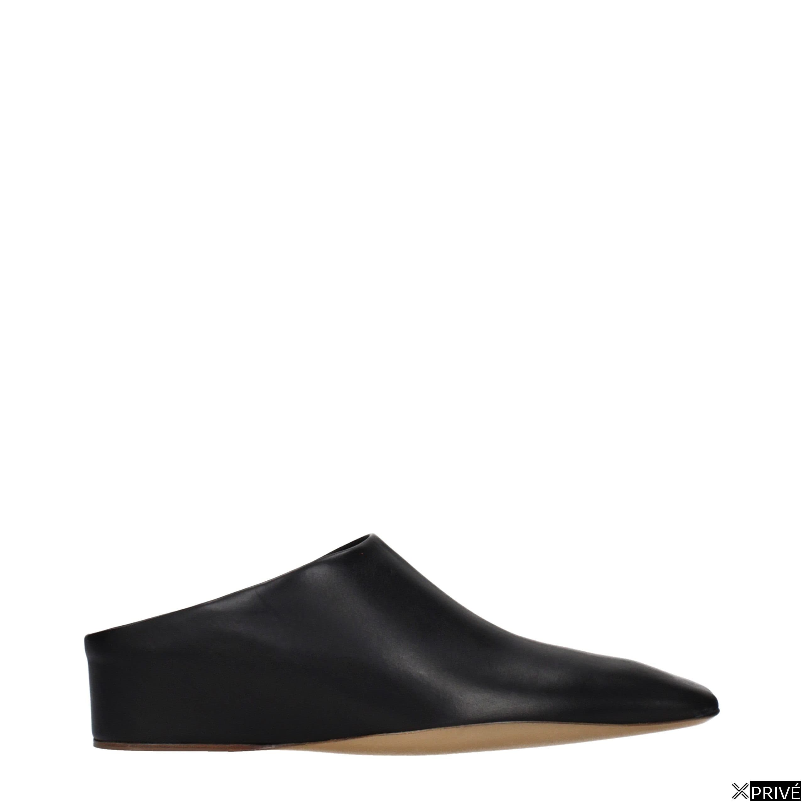 Sandales noires en Cuir — 1