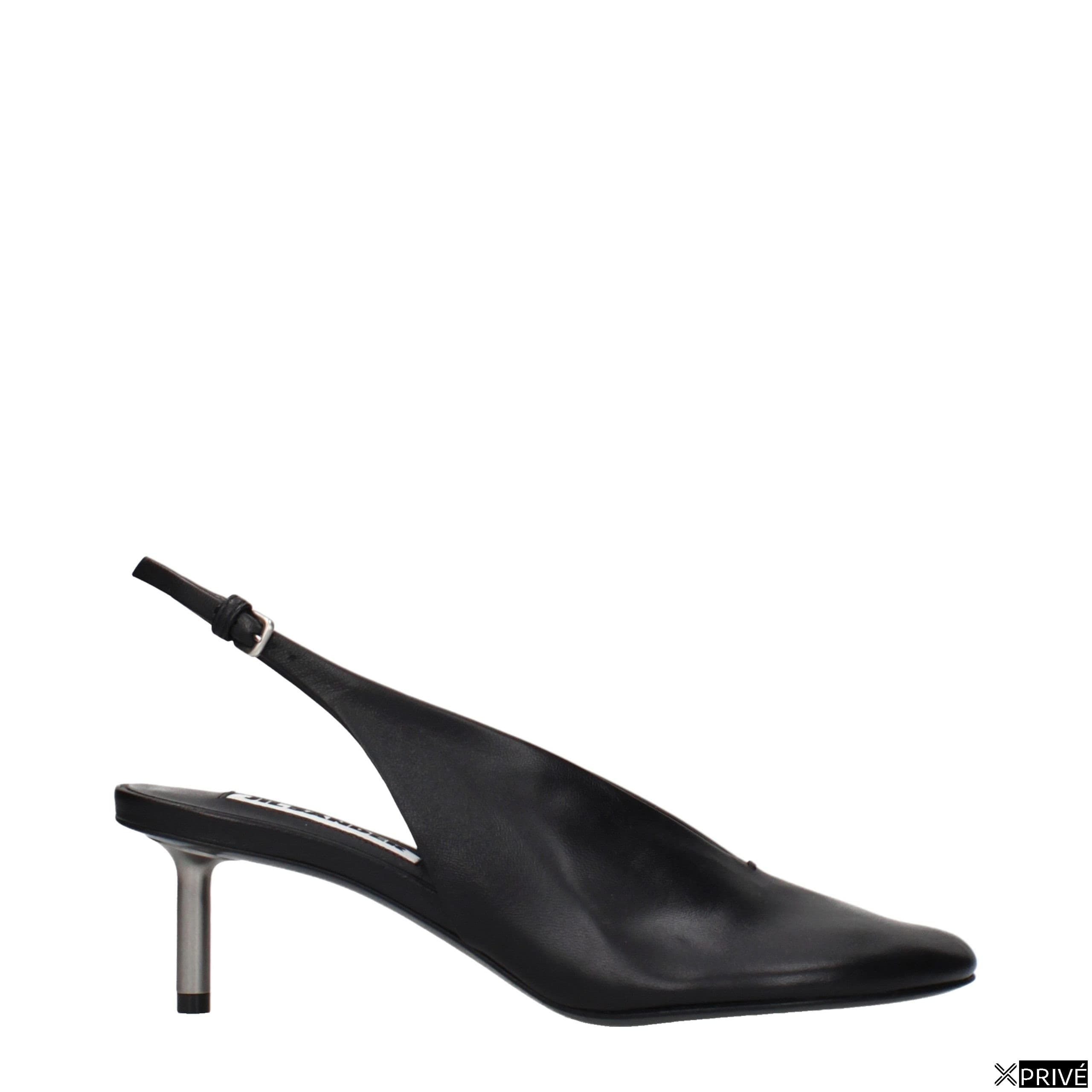Sandales noires en Cuir — 1